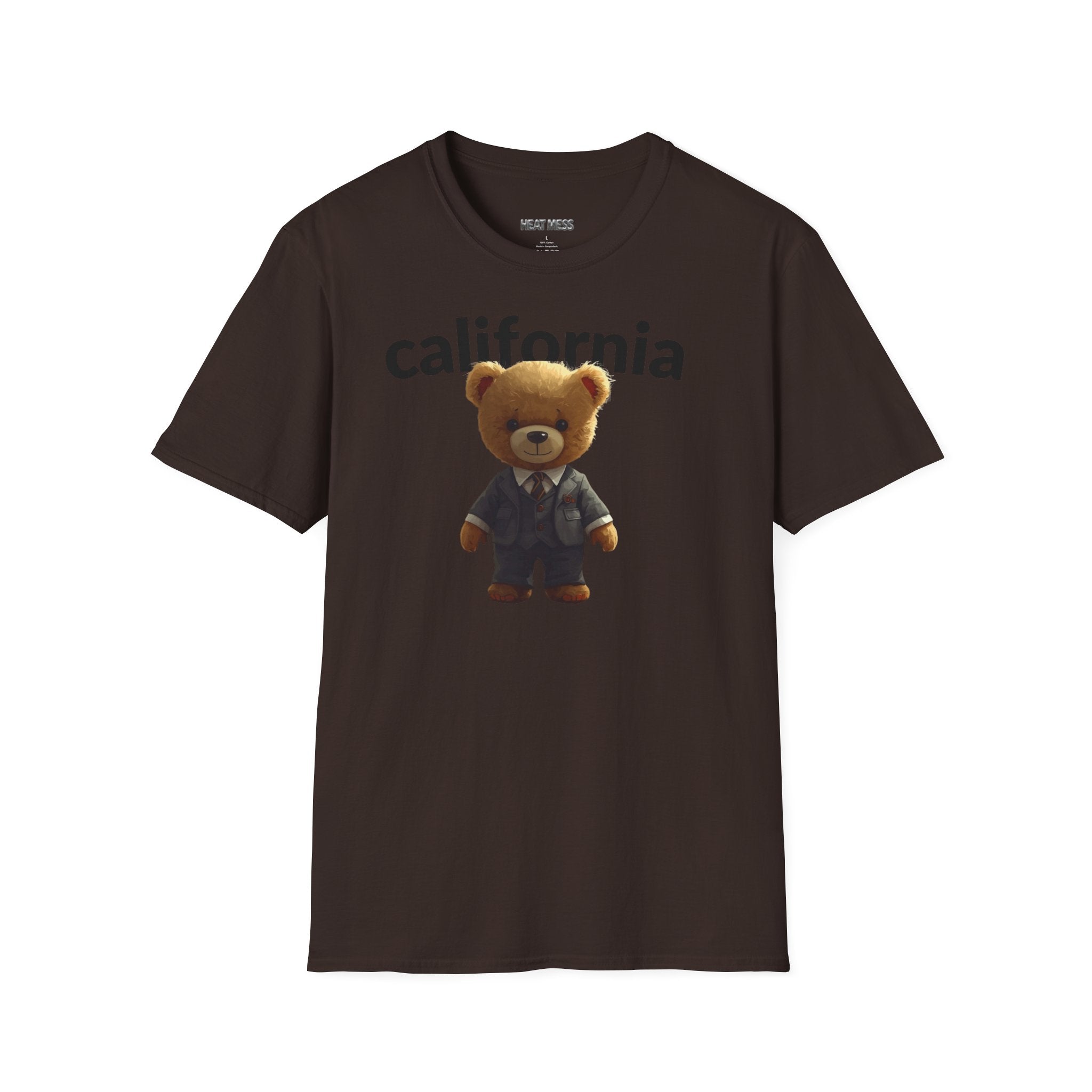 California Teddy Bear T‑Shirt - Heat Mess