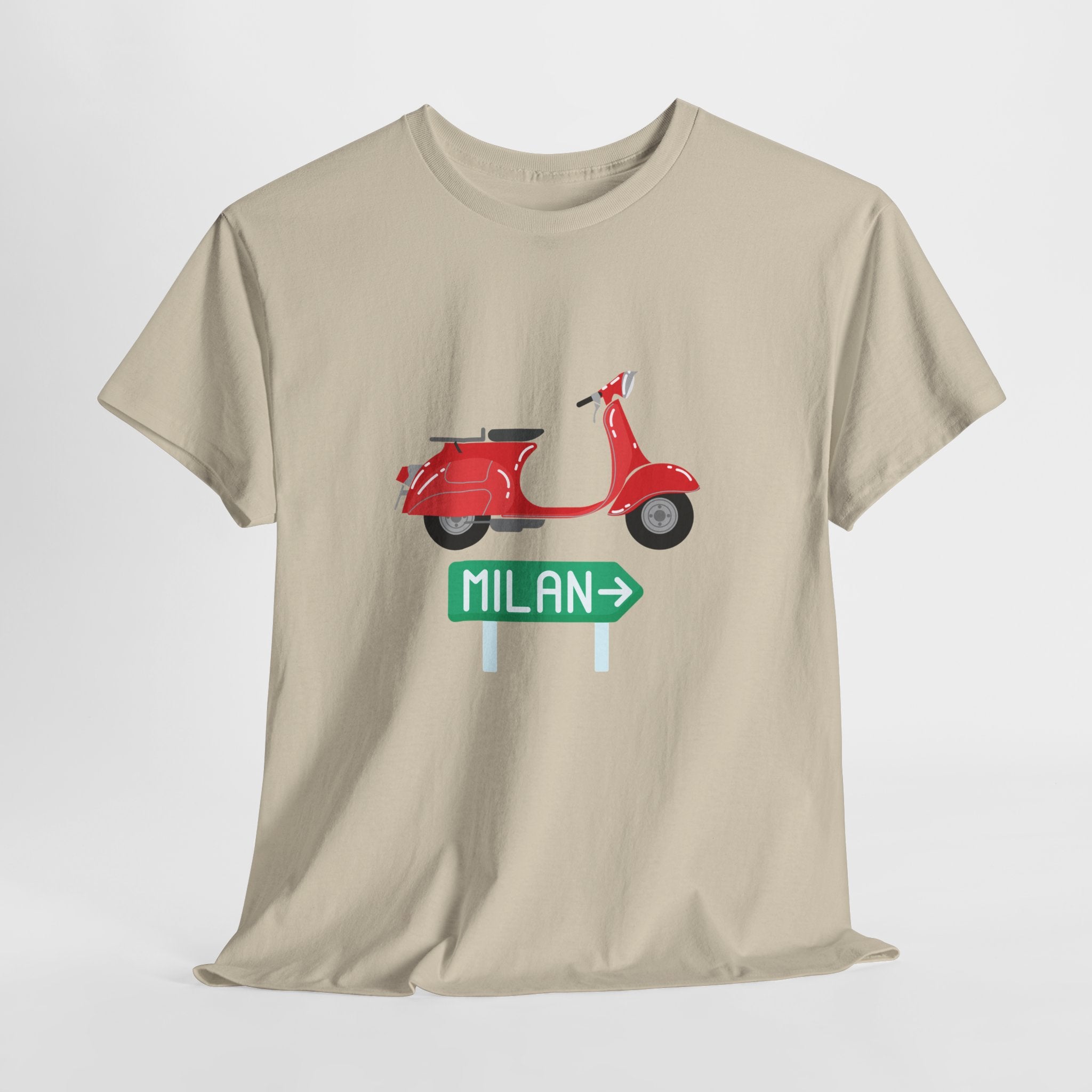 Milan Scooter T‑Shirt - Heat Mess