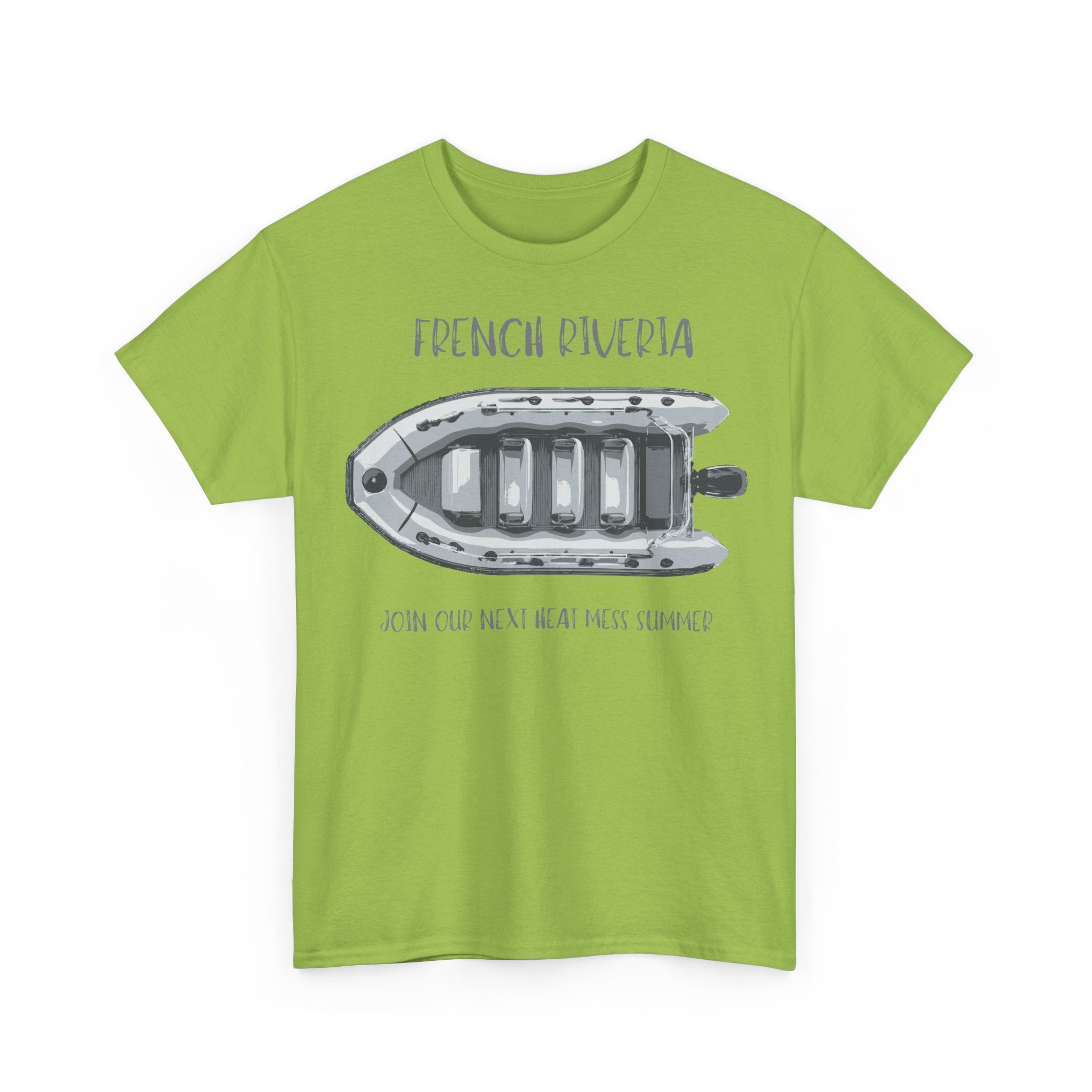 French Riviera Boat T-Shirt - Heat Mess