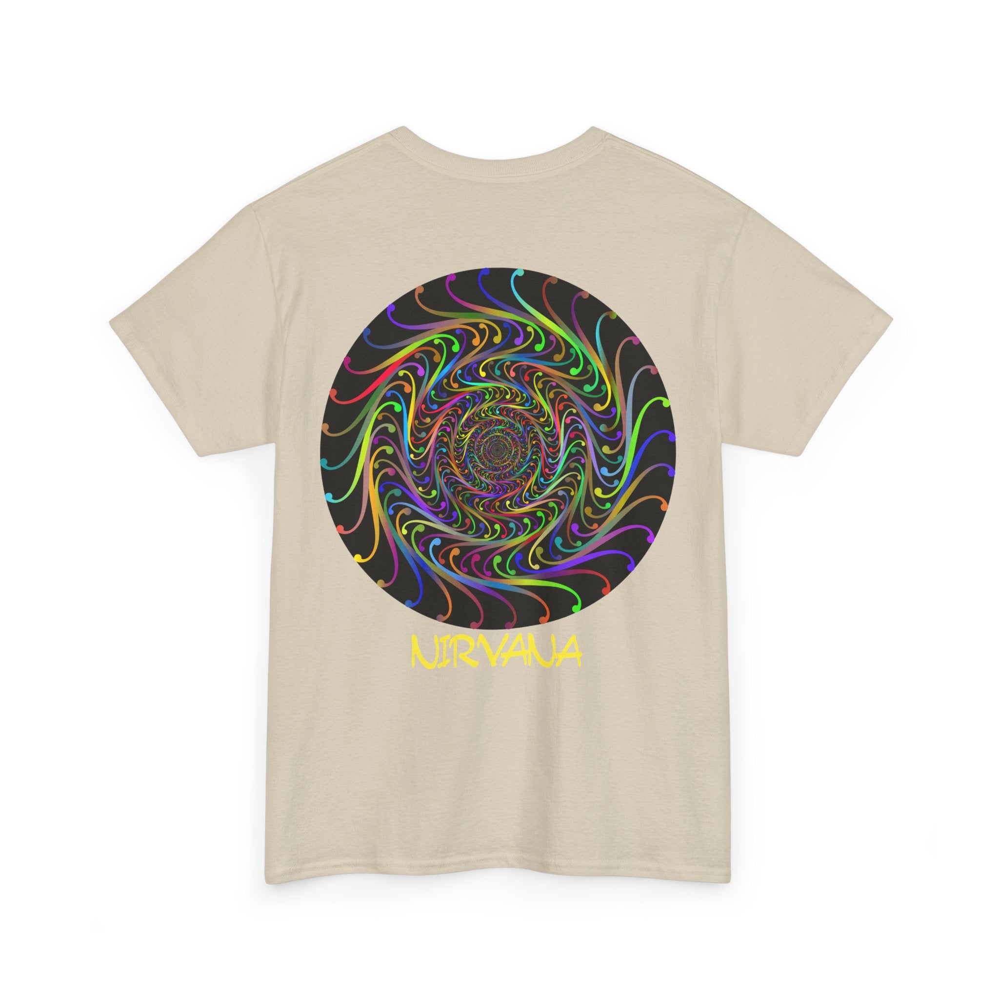 Psychedelic Spiral Back T-Shirt - Heat Mess