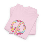 Peace Sign Tie-Dye T-Shirt - Heat Mess