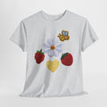 Strawberry Bee Daisy T-Shirt - Heat Mess