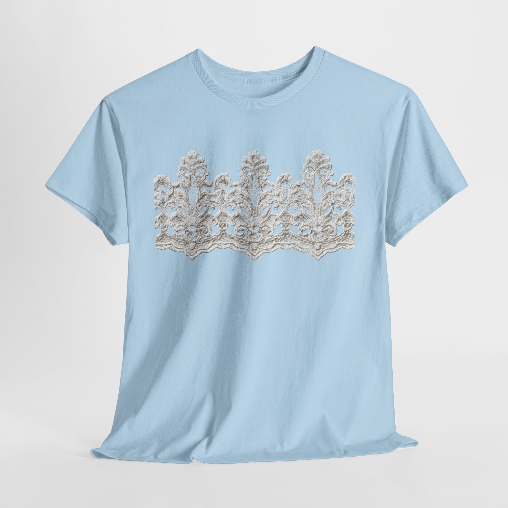 Floral Lace Crown T-Shirt - Heat Mess