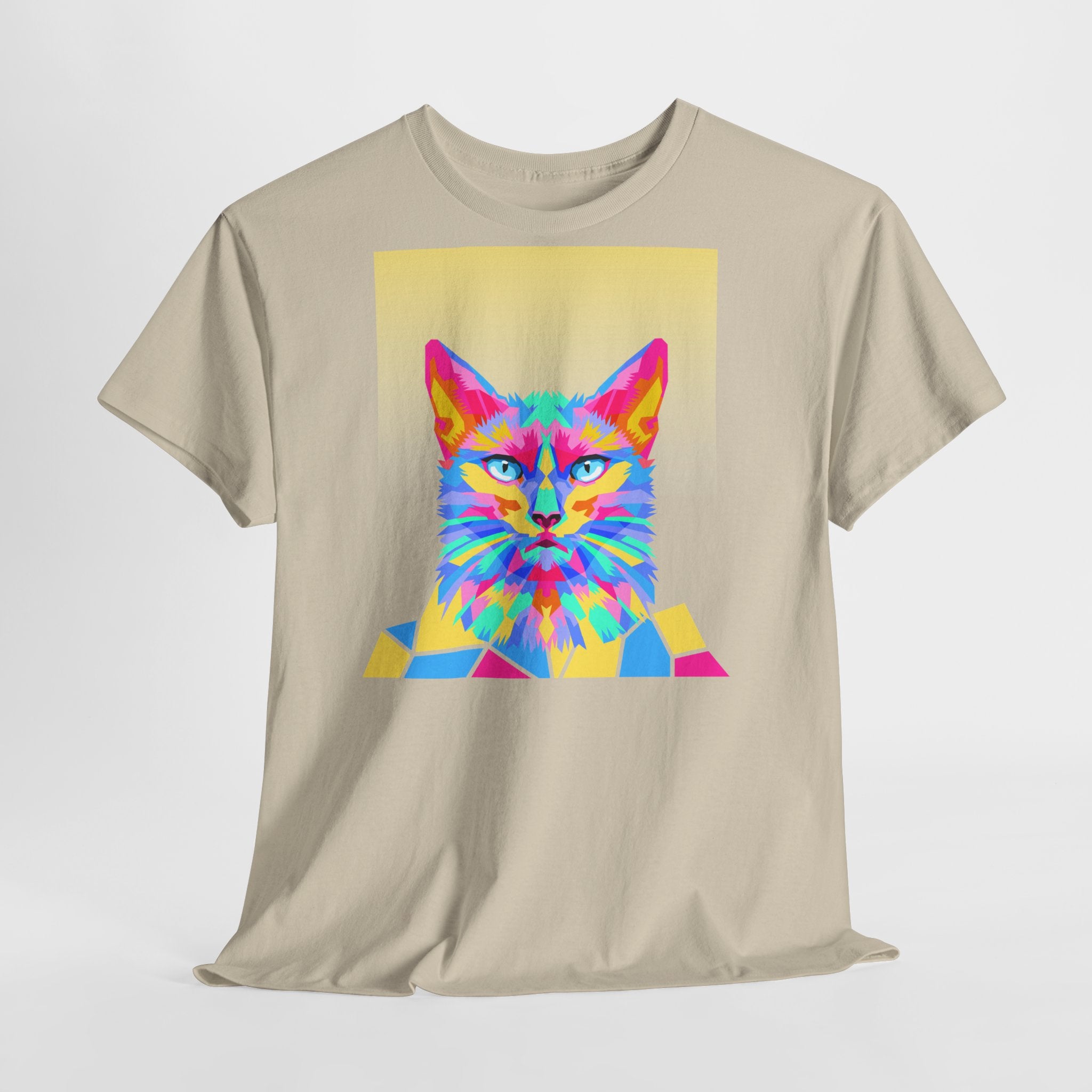 Pop Art Cat T-Shirt - Heat Mess