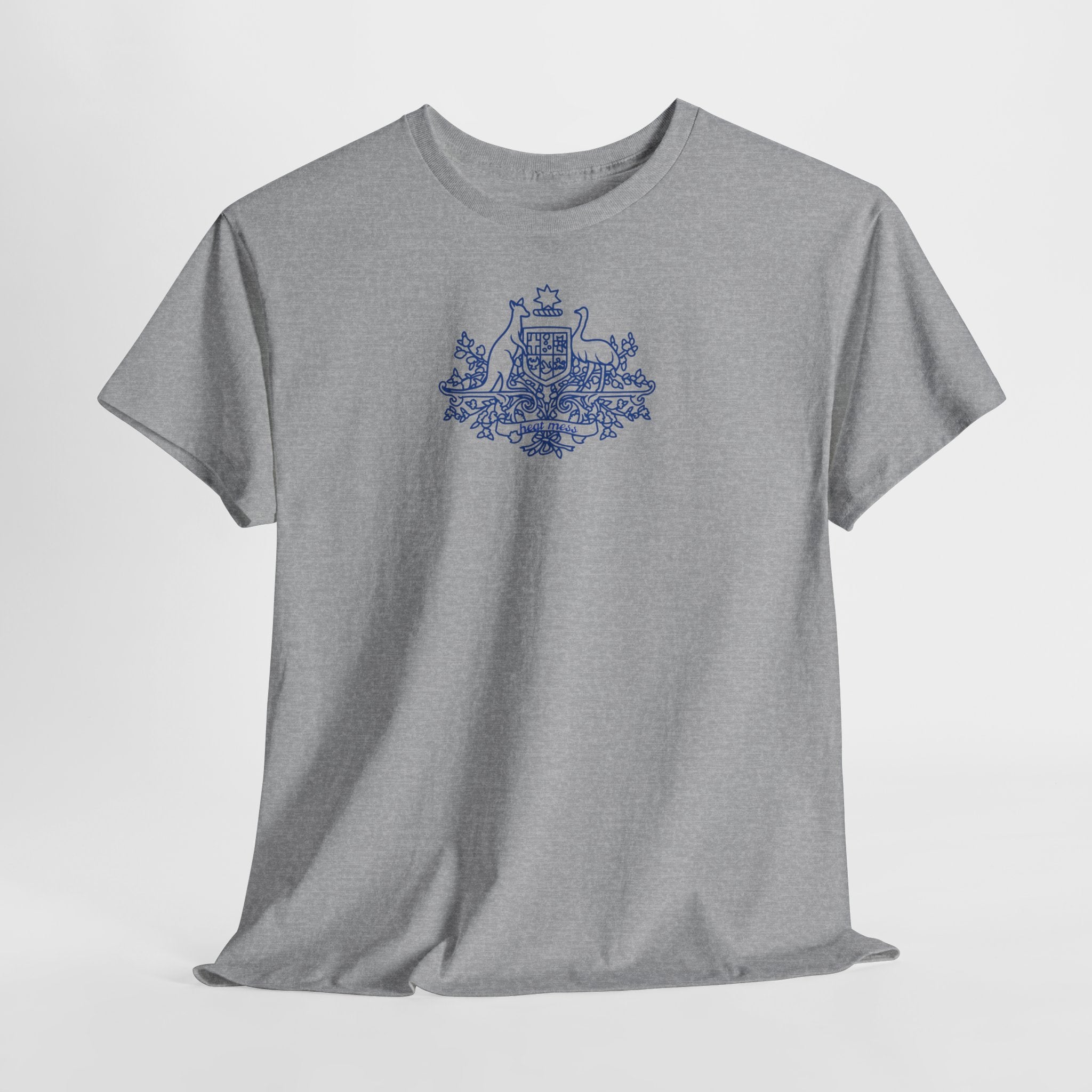 Scenic Cottage Blue Toile T-Shirt - Heat Mess