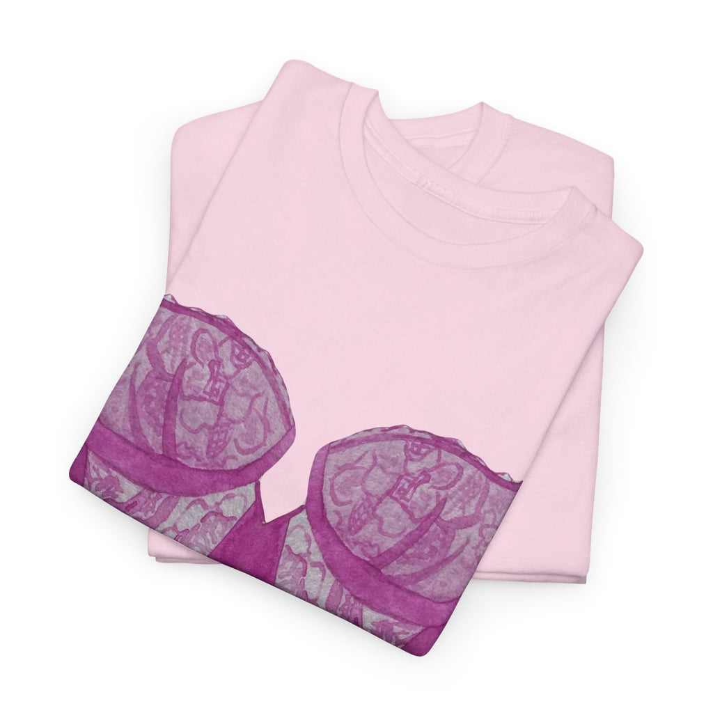Lace Bralette T-Shirt - Heat Mess