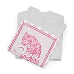 Tiger Power In Pink T-Shirt - Heat Mess