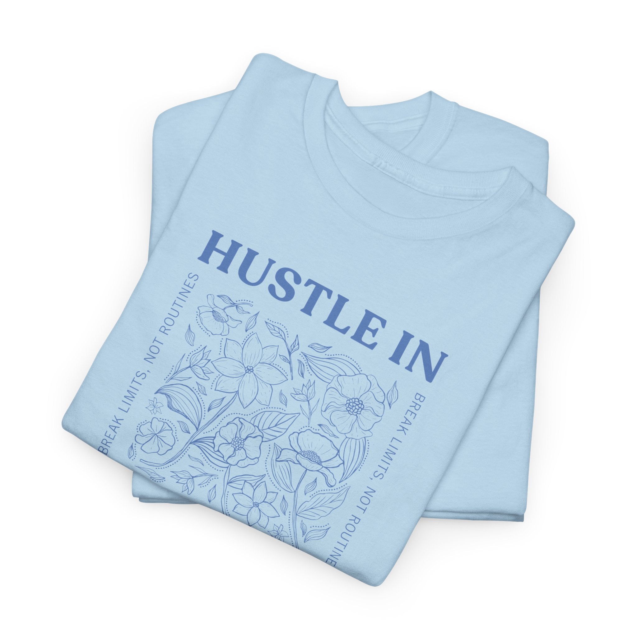 Hustle In Silence T-Shirt - Heat Mess