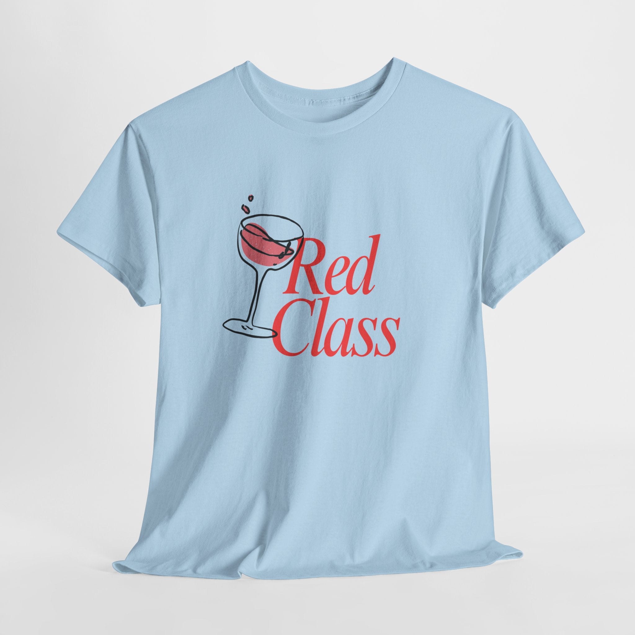 Red Class Wine Tee - Heat Mess