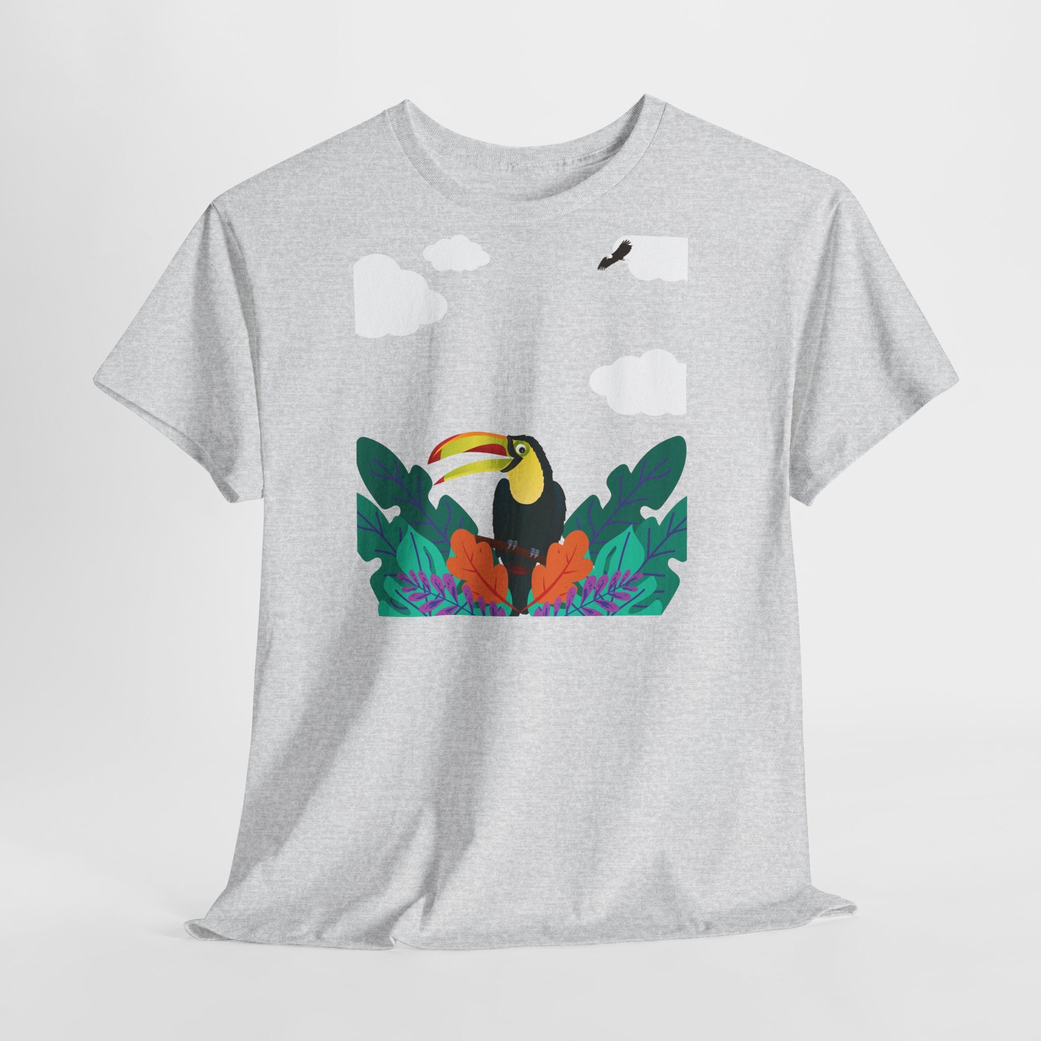 Toucan Tropical Jungle T-Shirt - Heat Mess
