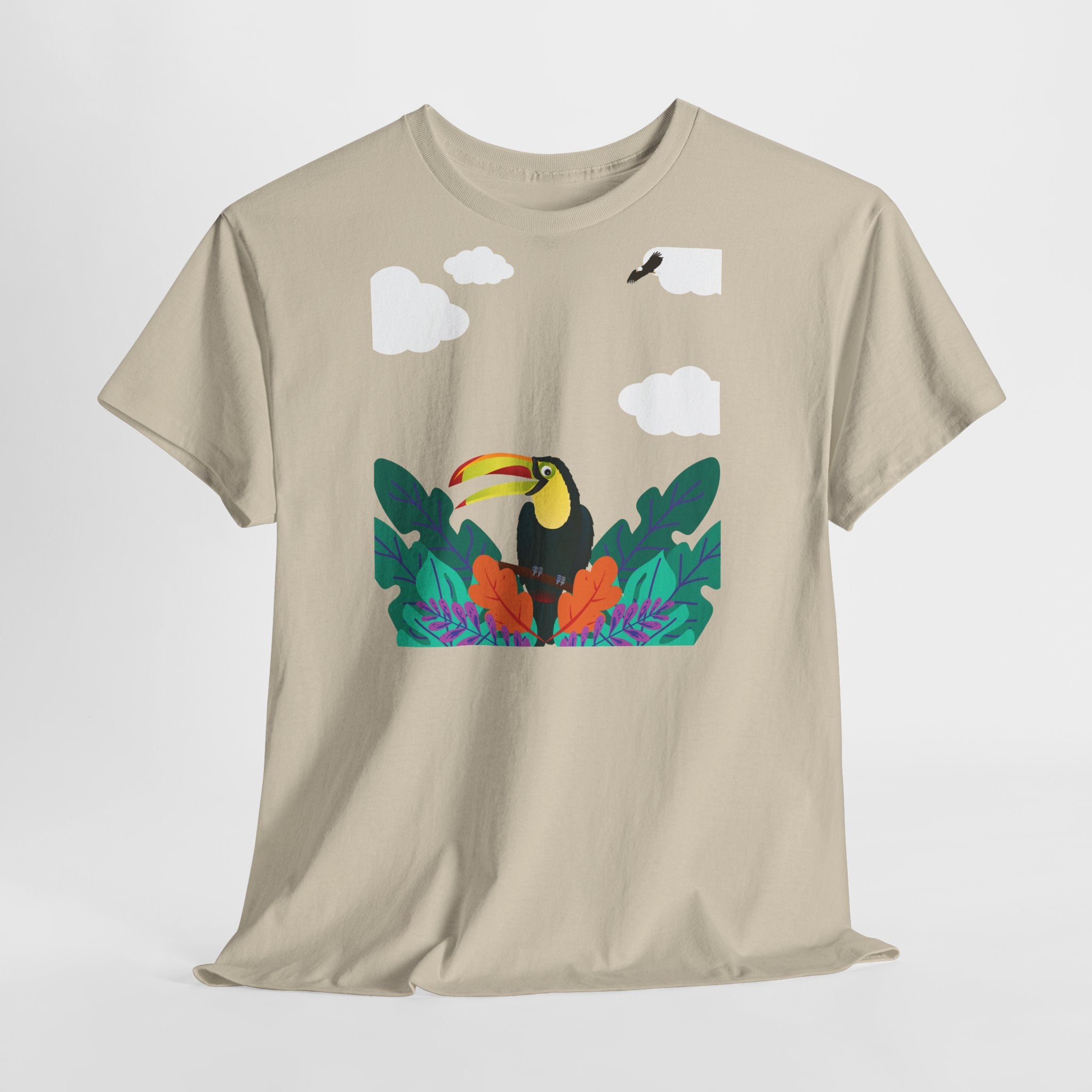 Toucan Tropical Jungle T-Shirt - Heat Mess