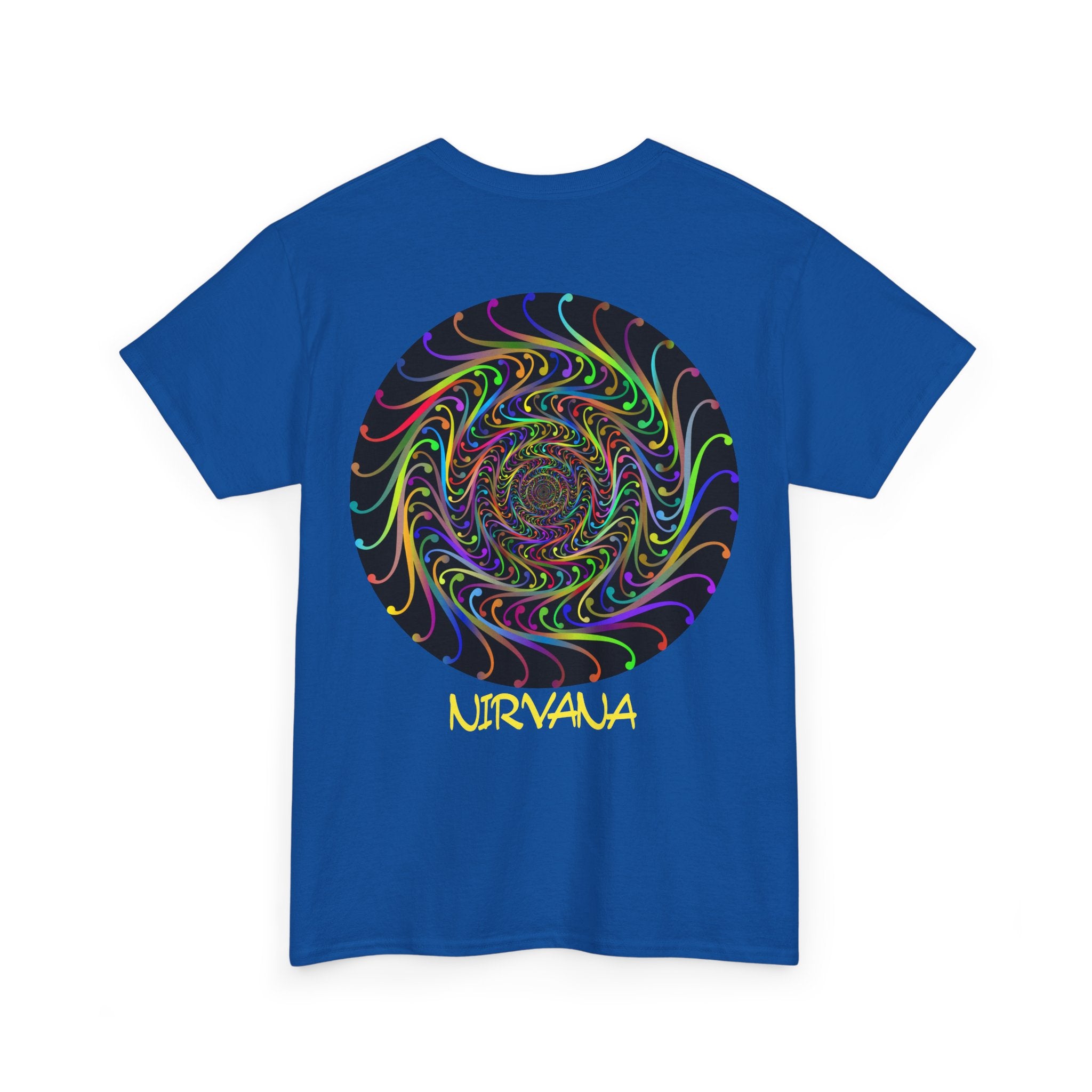 Psychedelic Spiral Back T-Shirt - Heat Mess