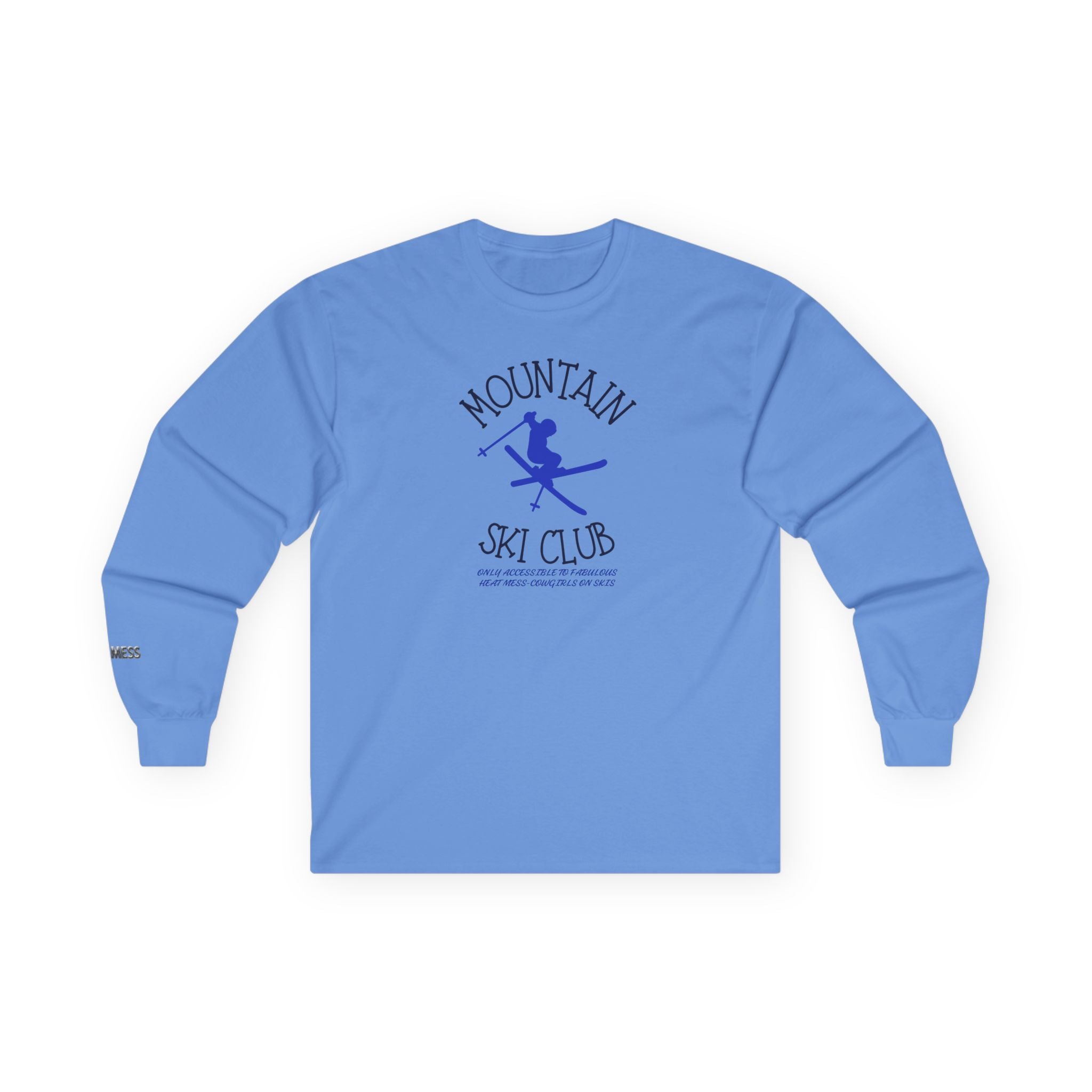 Mountain Ski Club Long Sleeve T-Shirt - Heat Mess