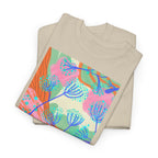 Floral Pastel Abstract T-Shirt - Heat Mess