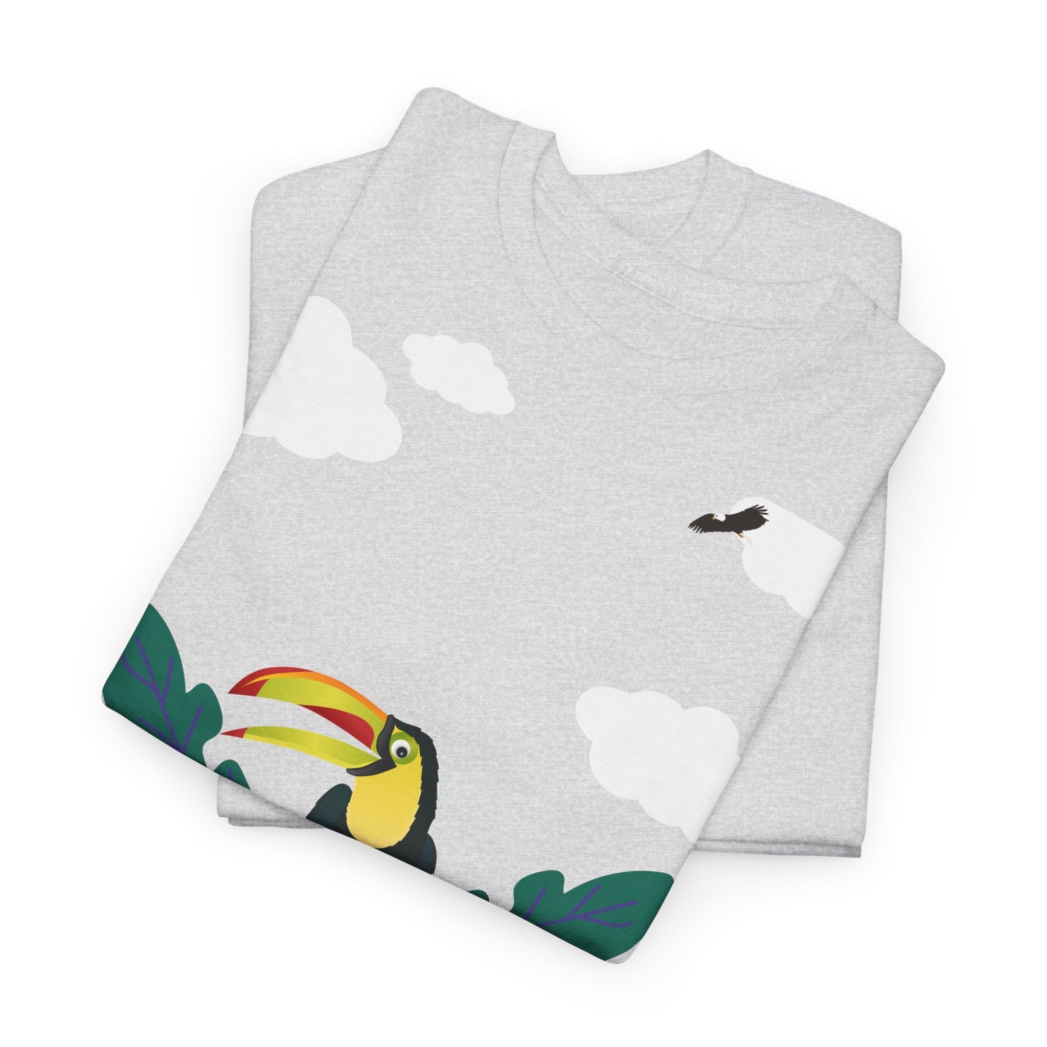 Toucan Tropical Jungle T-Shirt - Heat Mess