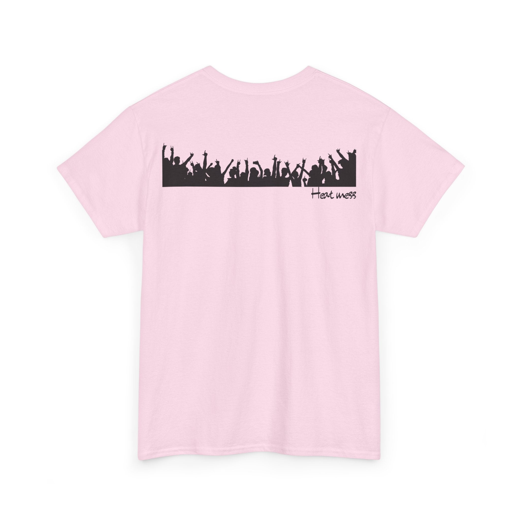Concert Crowd Silhouette T‑Shirt - Heat Mess