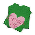 L'amour Ouf Heart T‑Shirt - Heat Mess