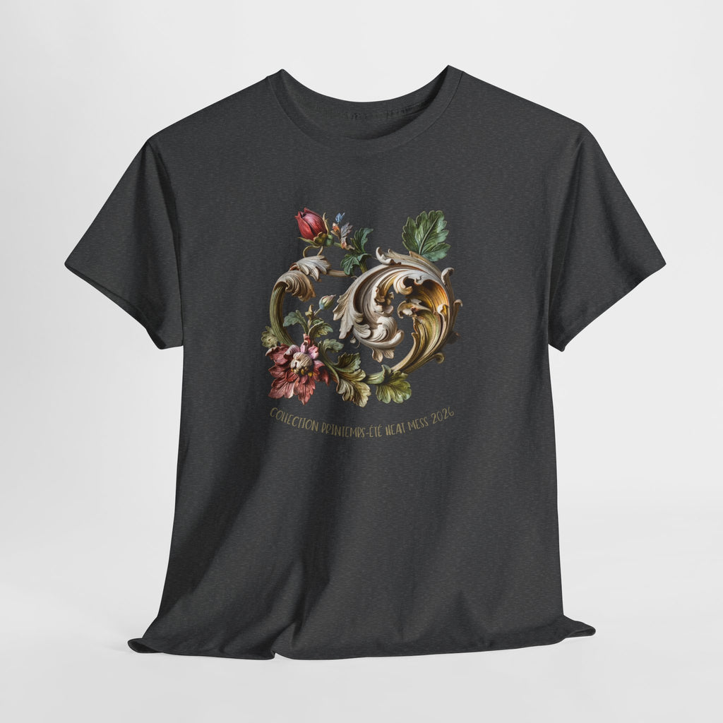 Floral Baroque T-Shirt - Heat Mess