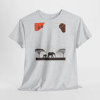Elephant Safari T‑Shirt - Heat Mess