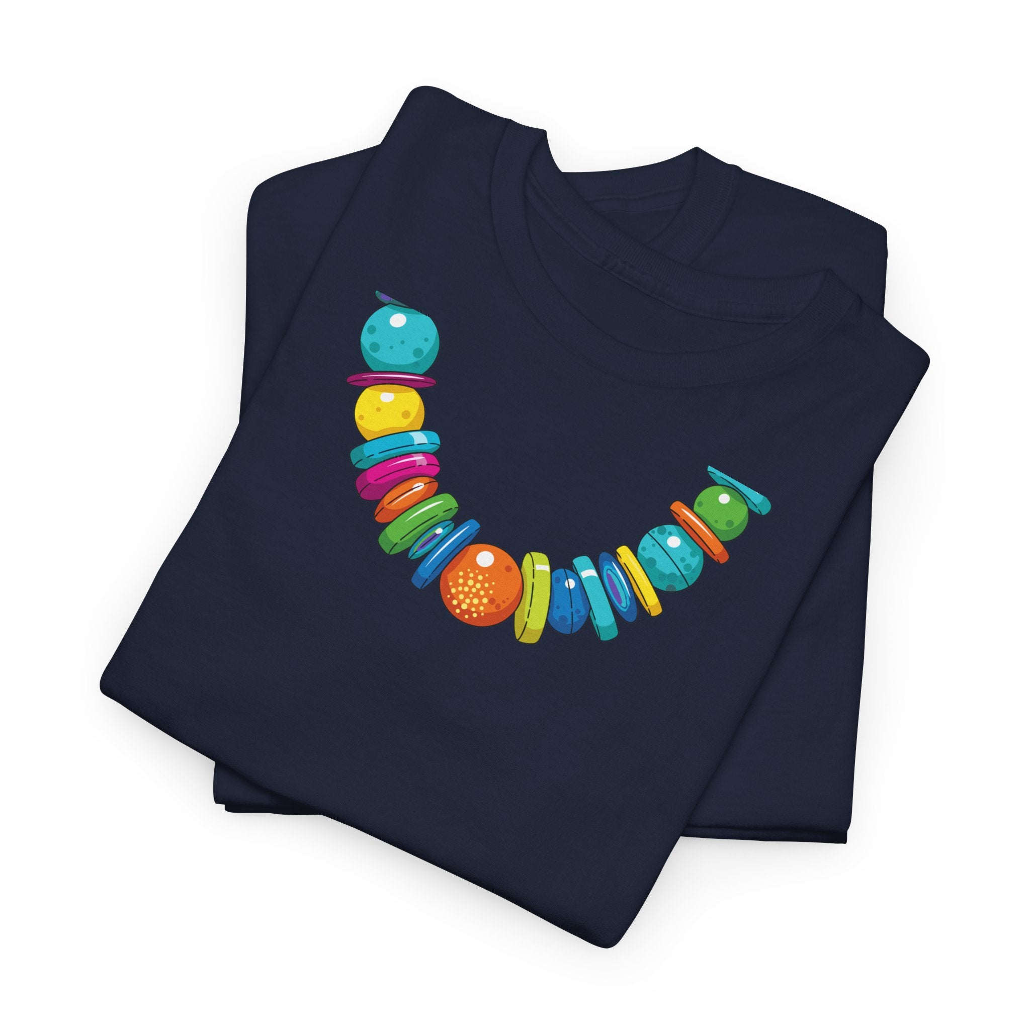 Colorful Necklace T-Shirt - Heat Mess