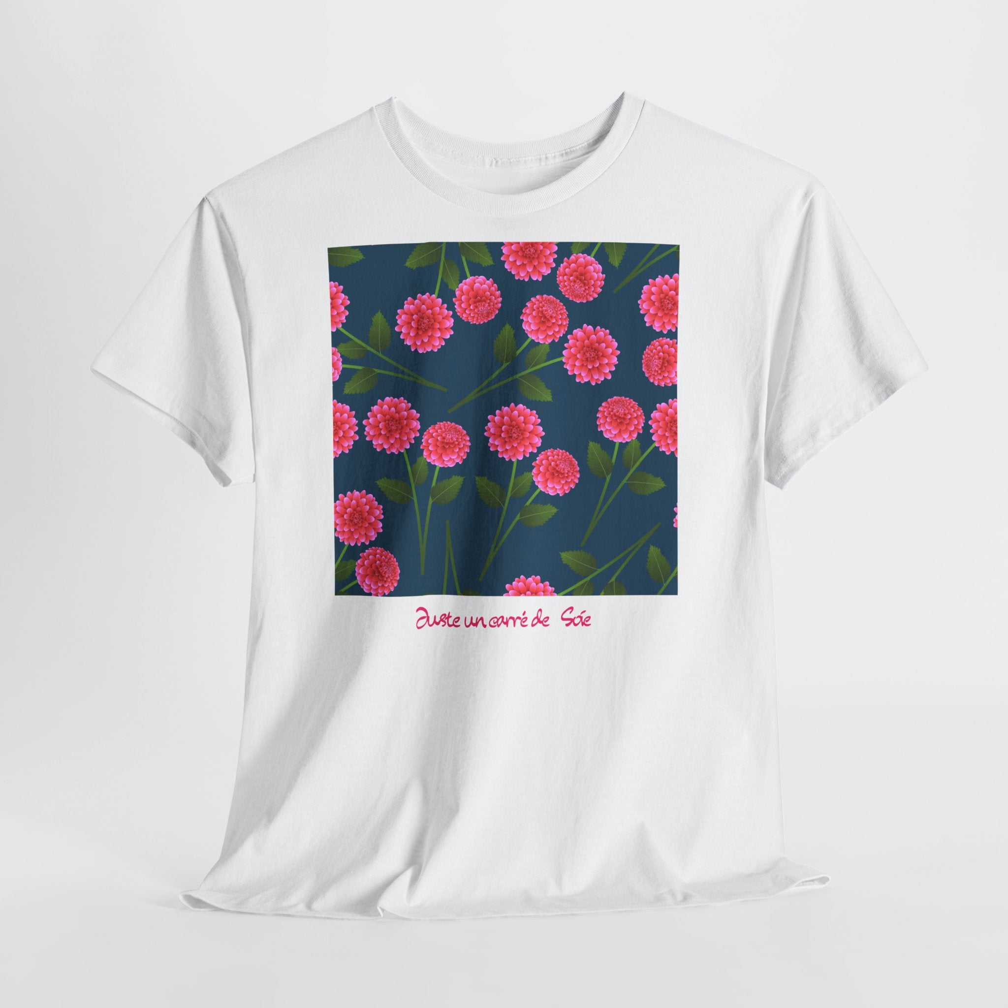 Pink Blooms Garden T-shirt - Heat Mess