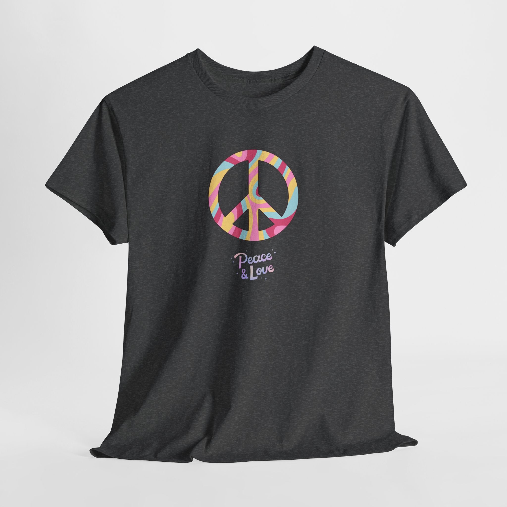 Peace Sign Tie-Dye T-Shirt - Heat Mess