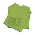 Abstract Scribble T‑Shirt - Heat Mess