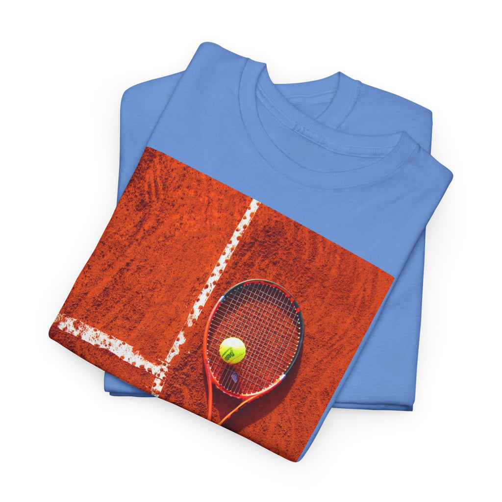 Tennis Racket & Ball T‑Shirt - Heat Mess