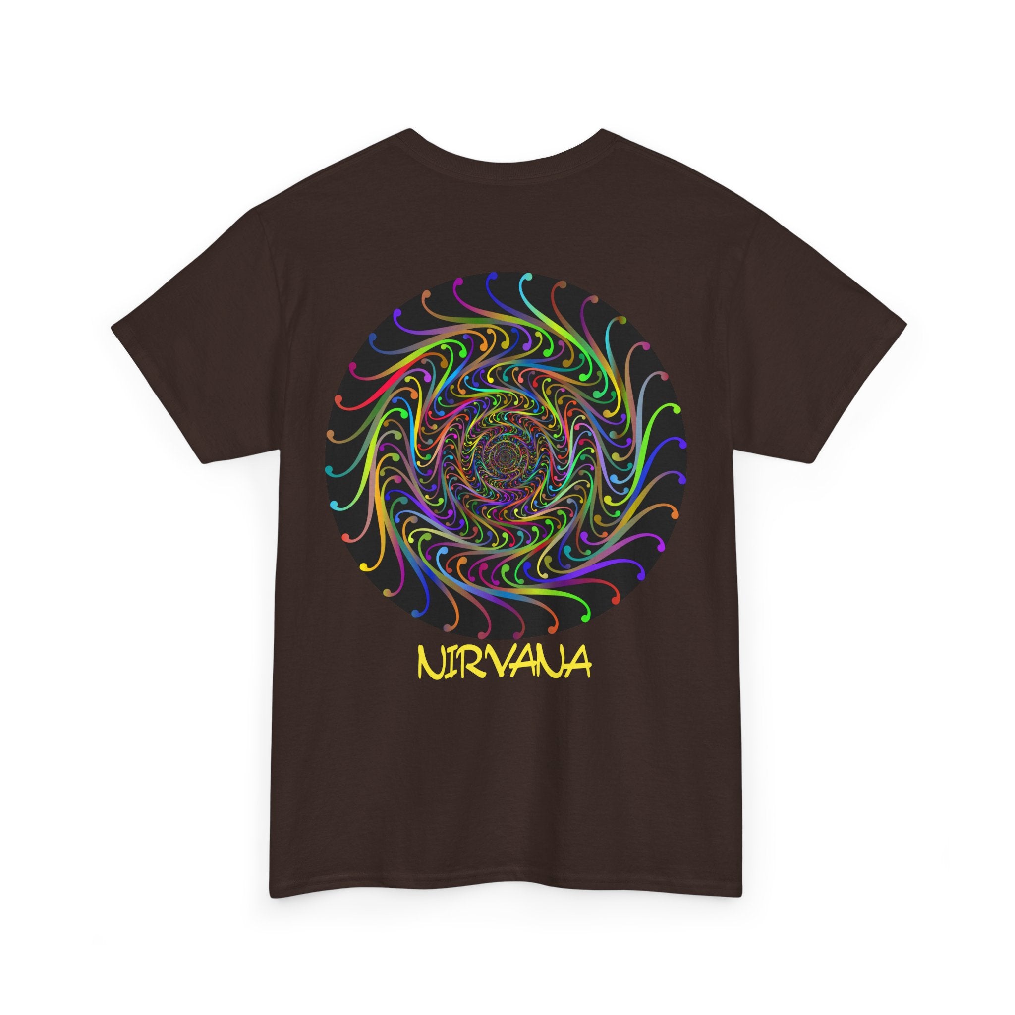 Psychedelic Spiral Back T-Shirt - Heat Mess