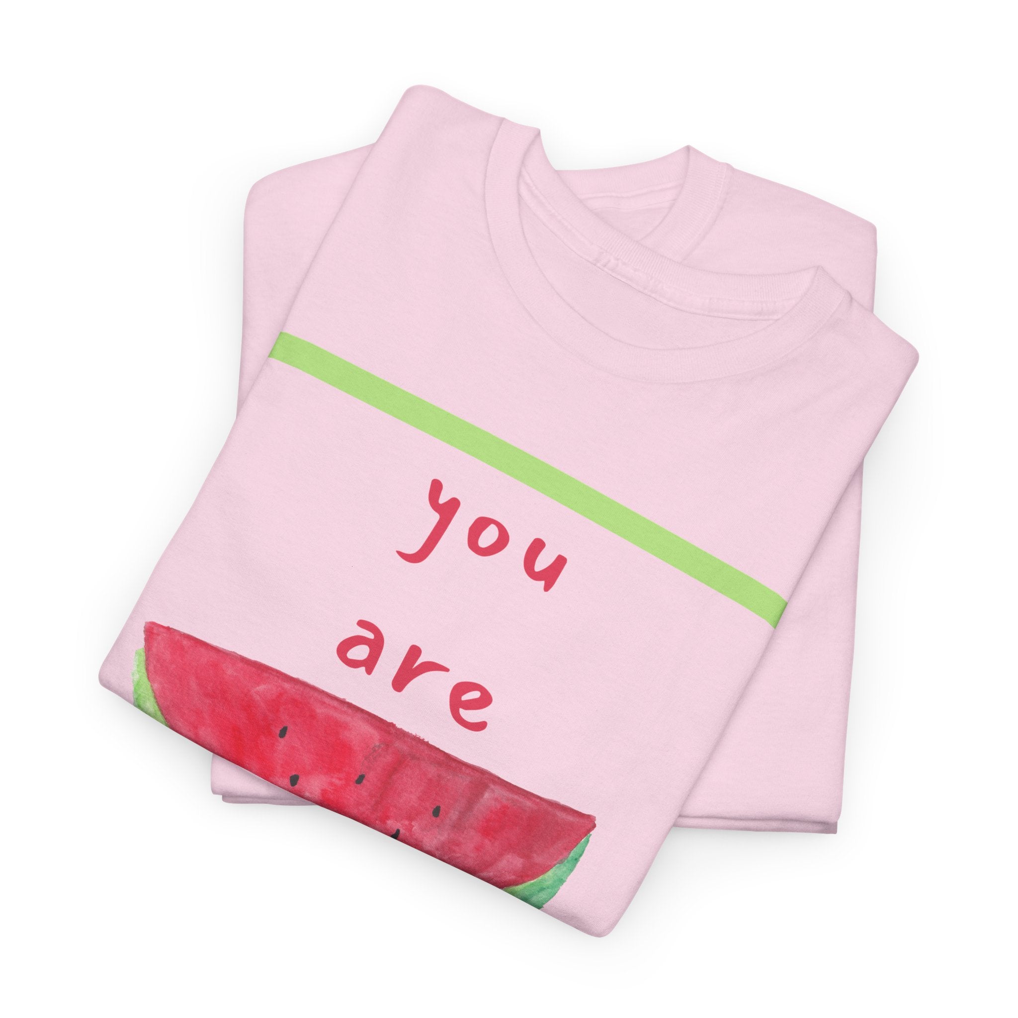 You Are Enough Watermelon Tee - Heat Mess