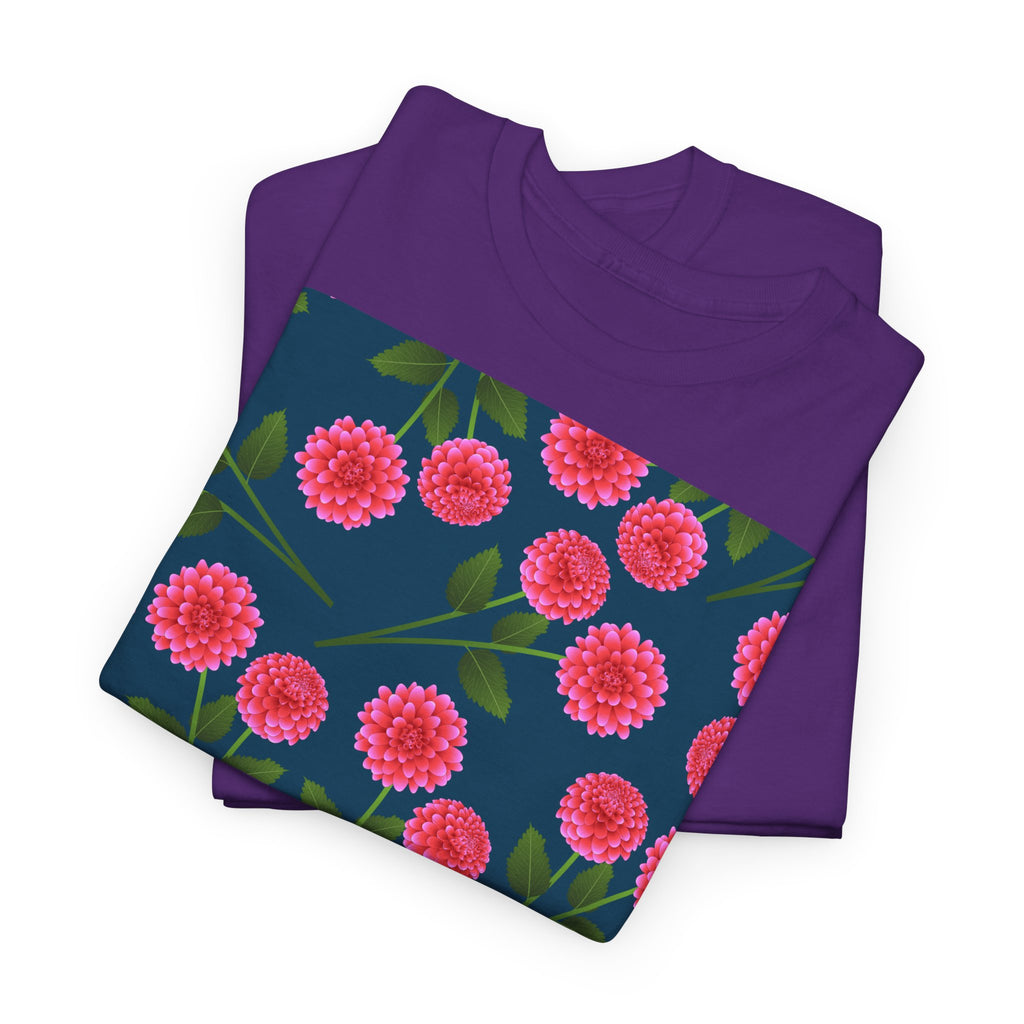 Pink Blooms Garden T-shirt - Heat Mess