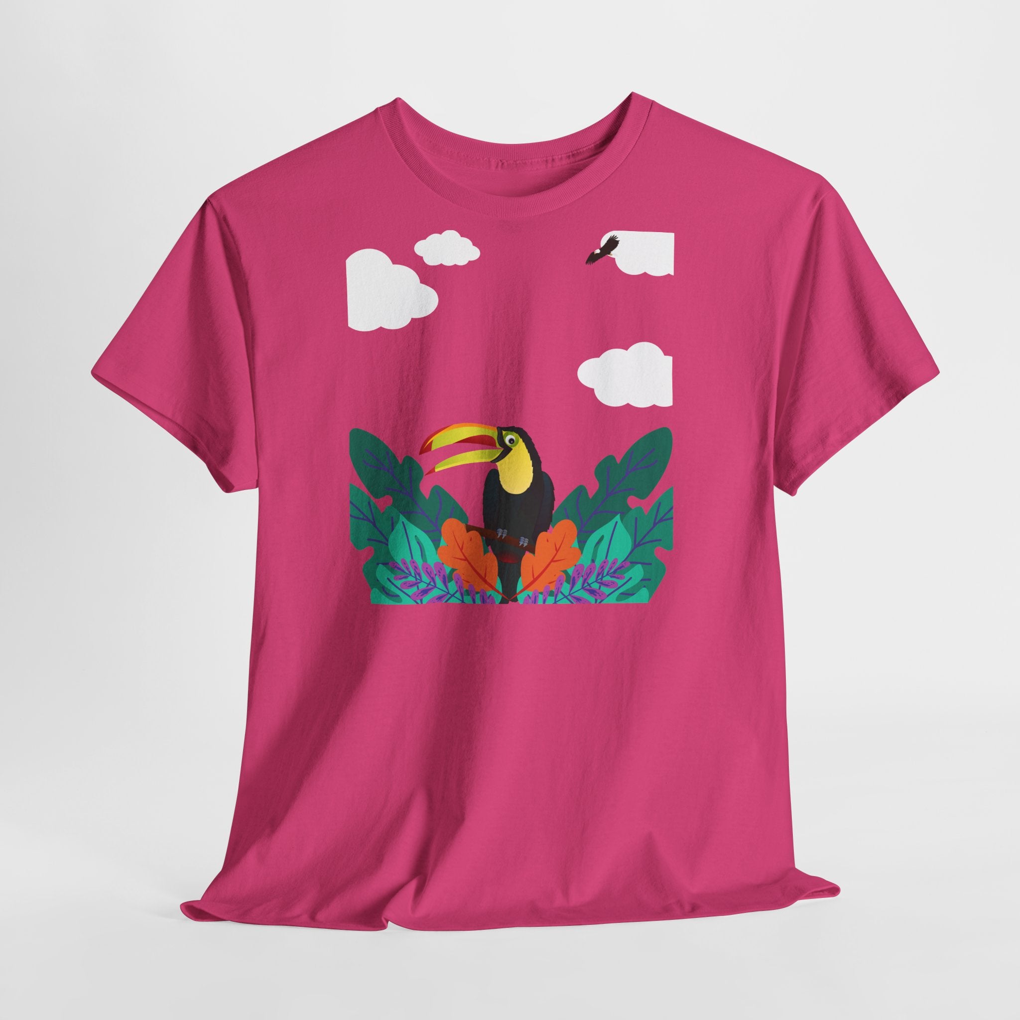 Toucan Tropical Jungle T-Shirt - Heat Mess