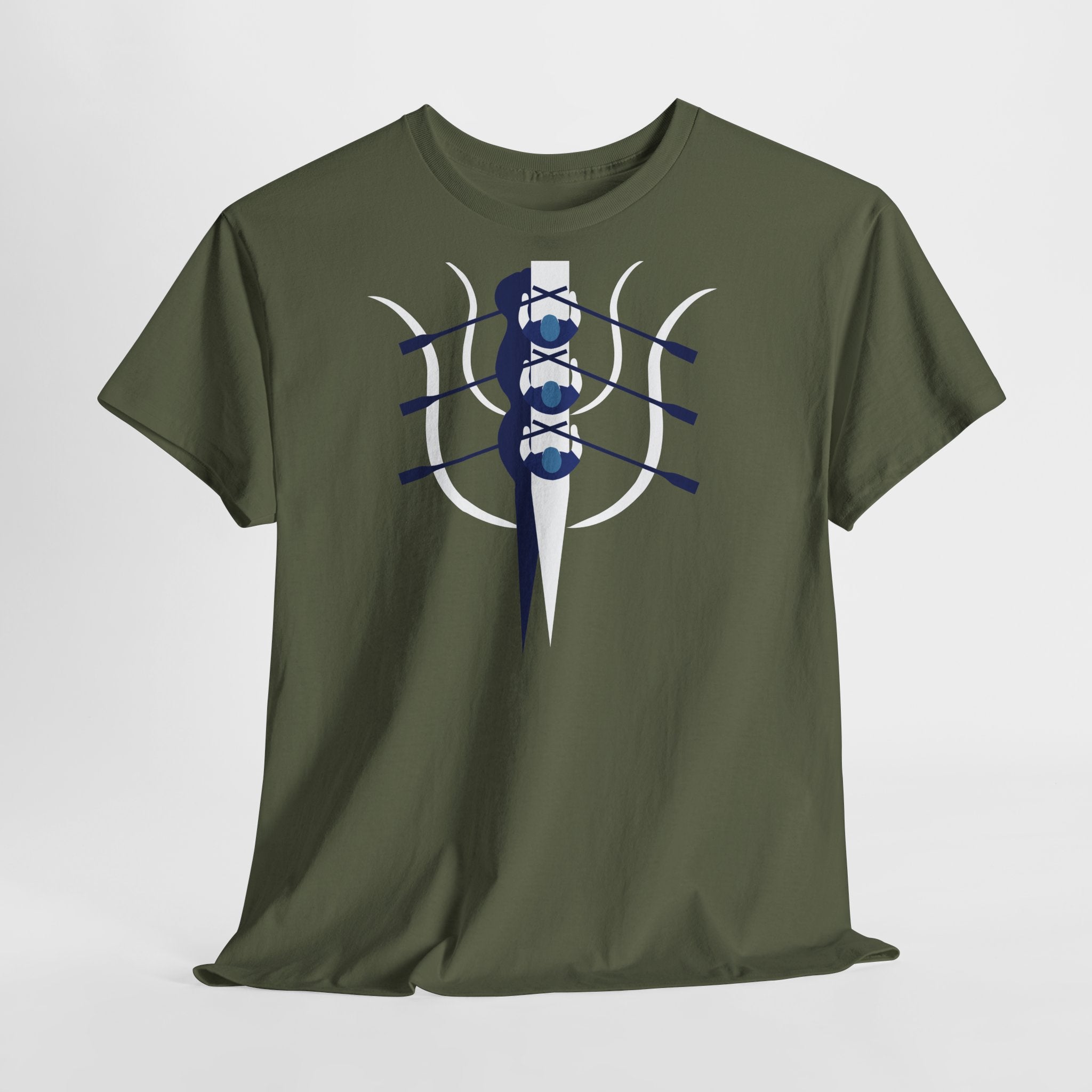 Rowing Crew Graphic T-Shirt - Heat Mess