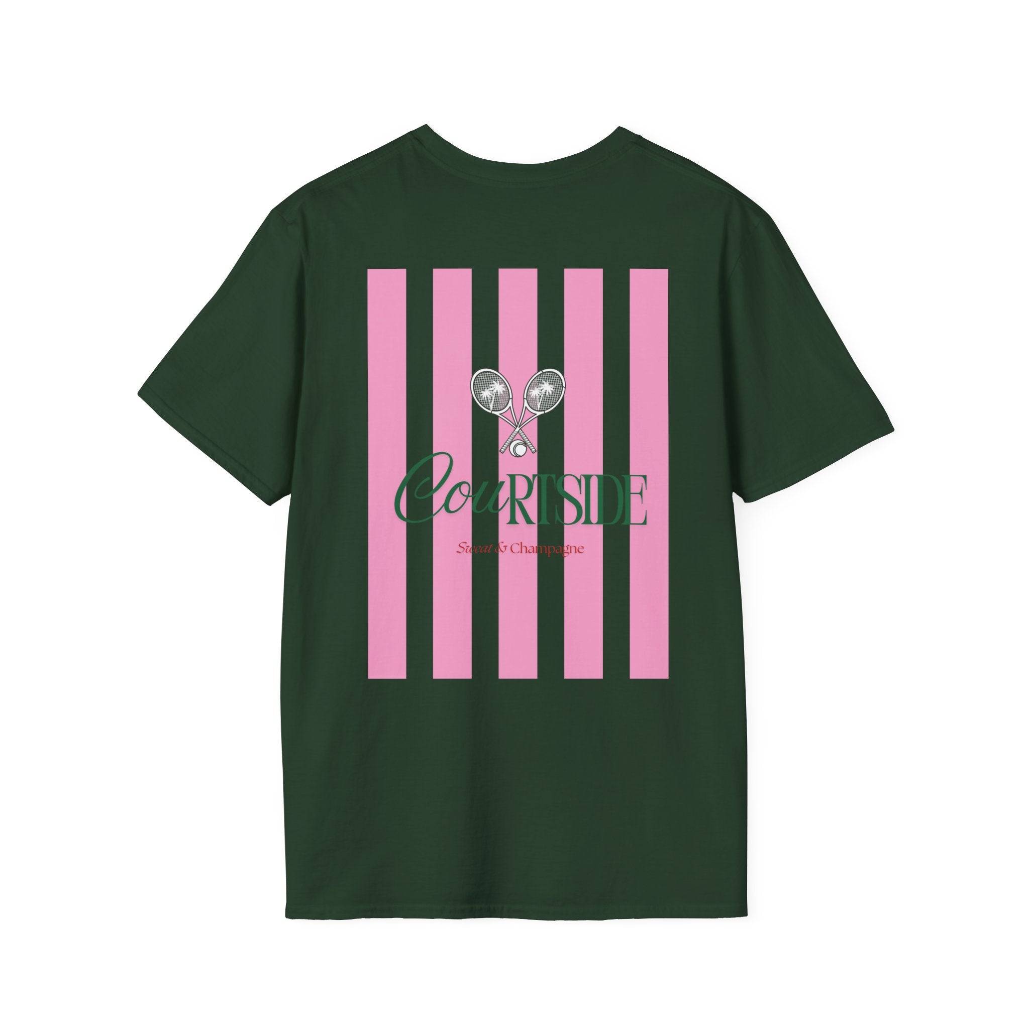 Courtside Tennis T-Shirt - Heat Mess