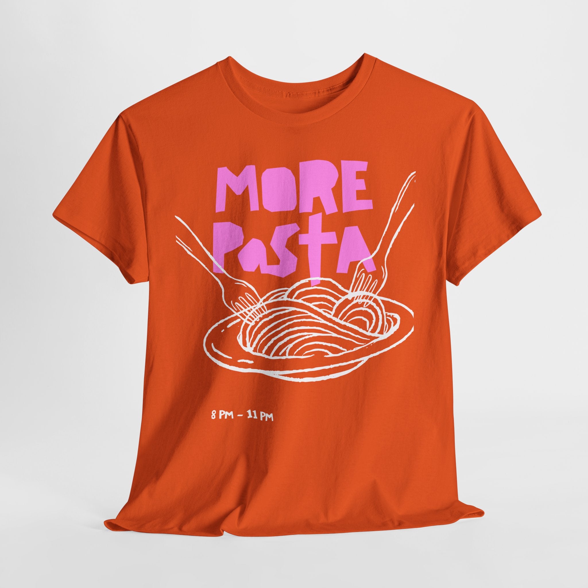 More Pasta Graphic Tee - Heat Mess