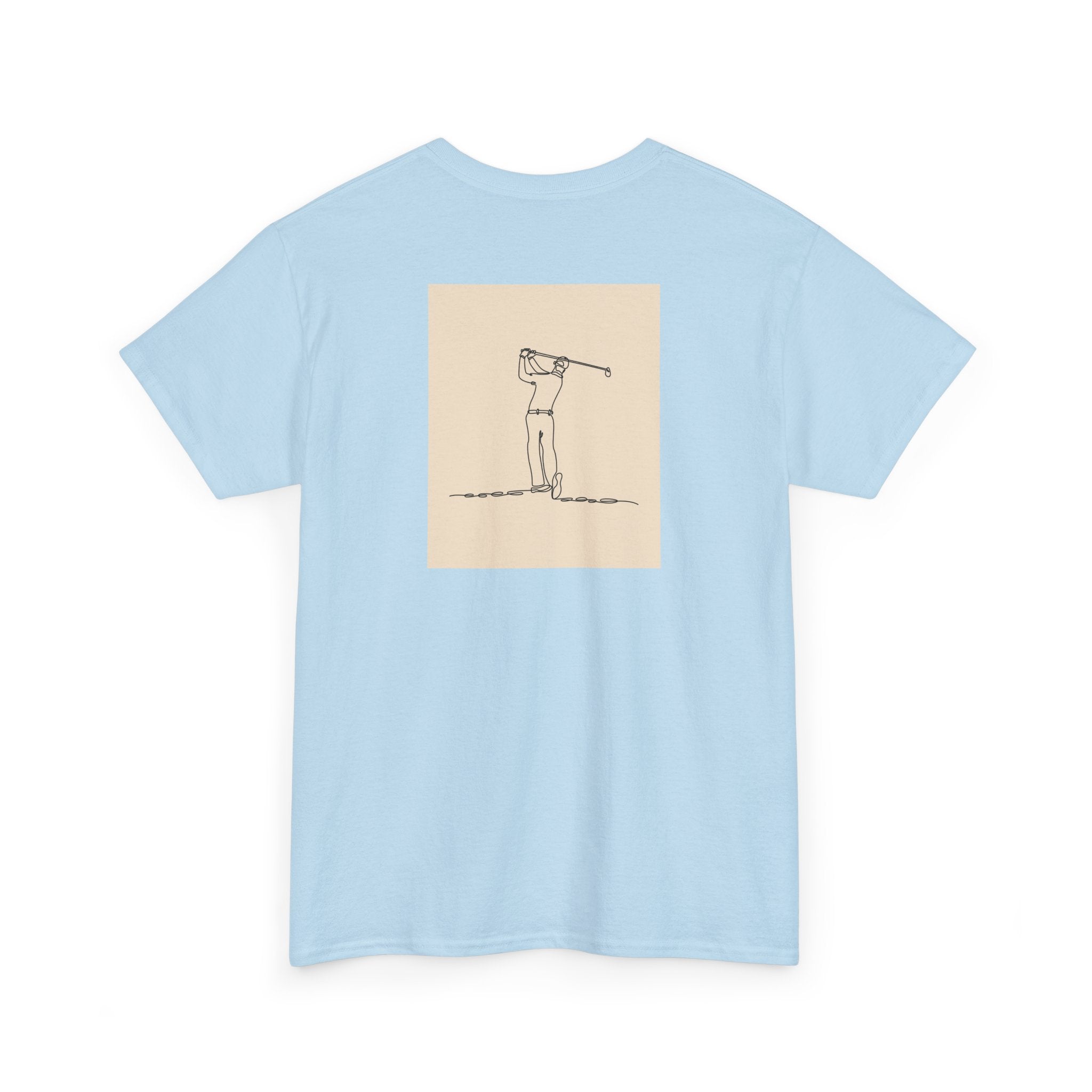 Sporty Golf Swing T‑Shirt - Heat Mess