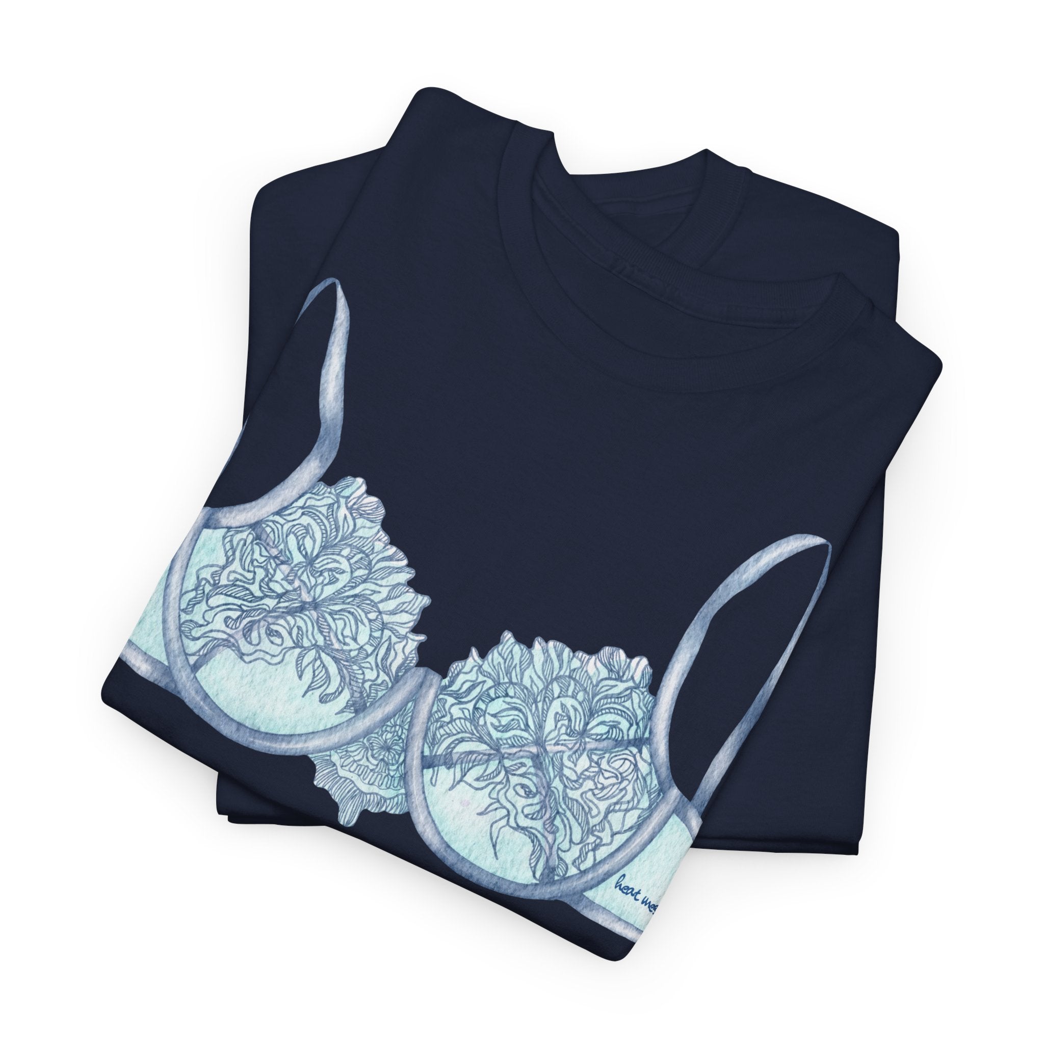 Lace Bra T-Shirt - Heat Mess