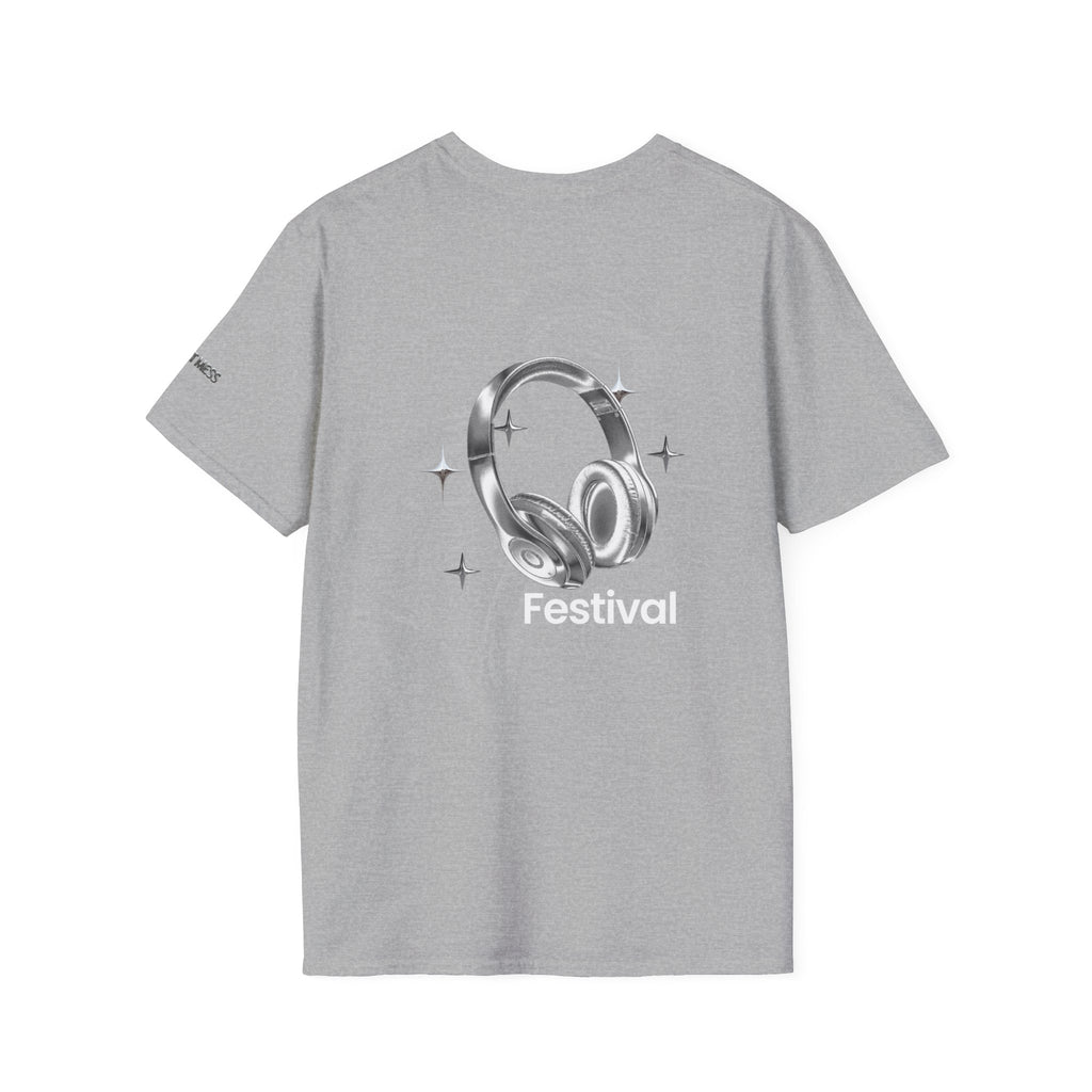 Festival Headphones T-Shirt - Heat Mess