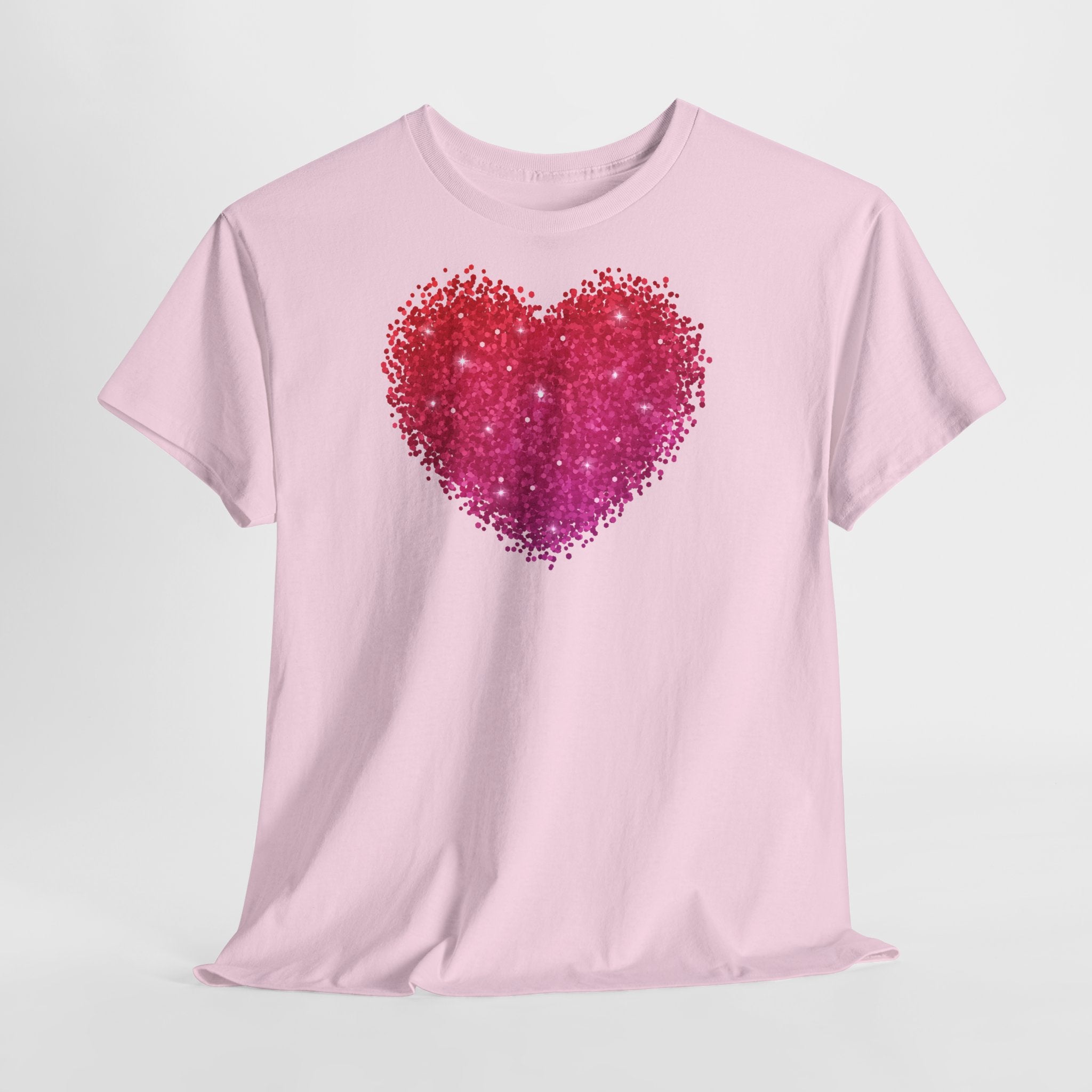Love Sparkling Heart T‑Shirt - Heat Mess