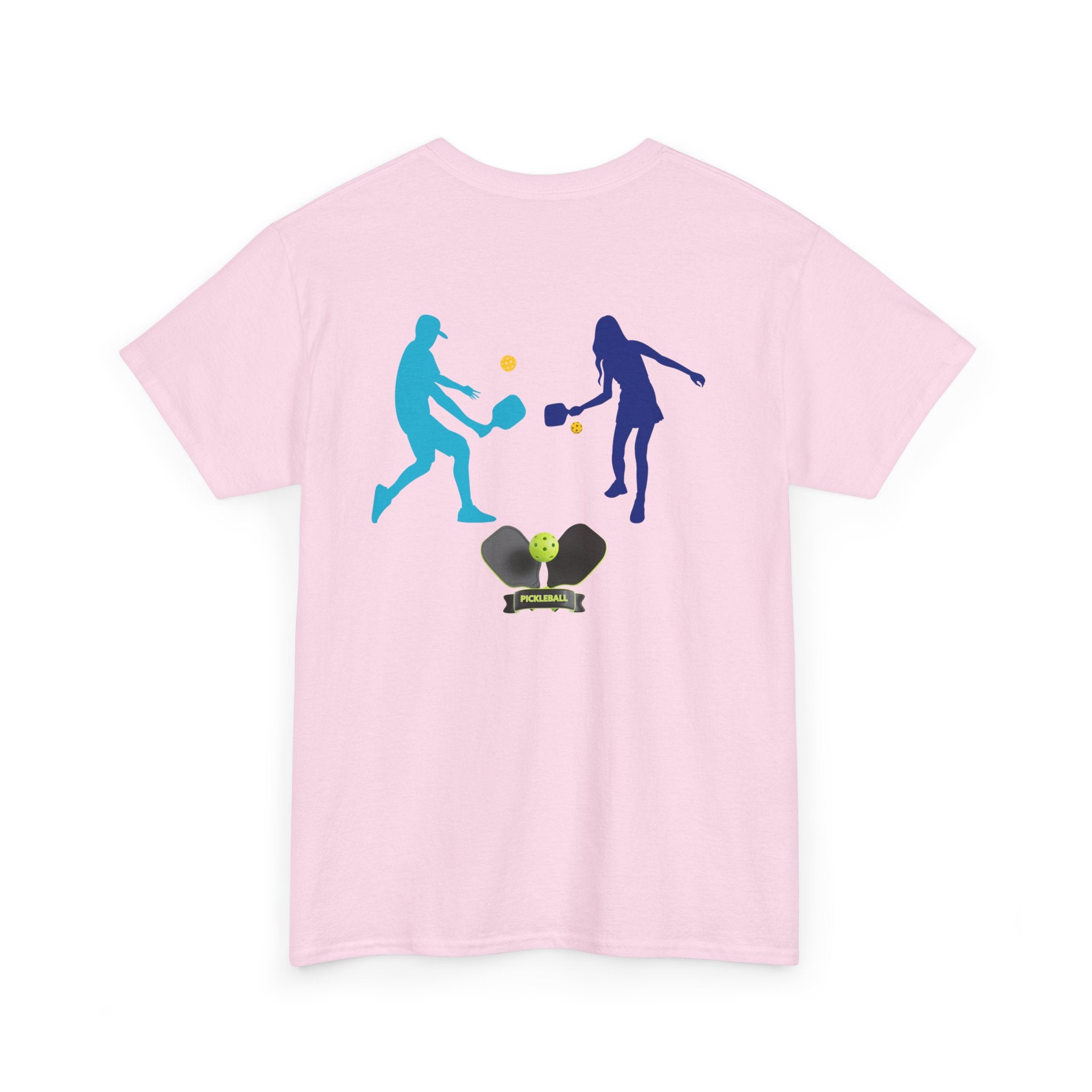 Pickleball Couple T‑Shirt - Heat Mess