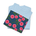 Pink Blooms Garden T-shirt - Heat Mess