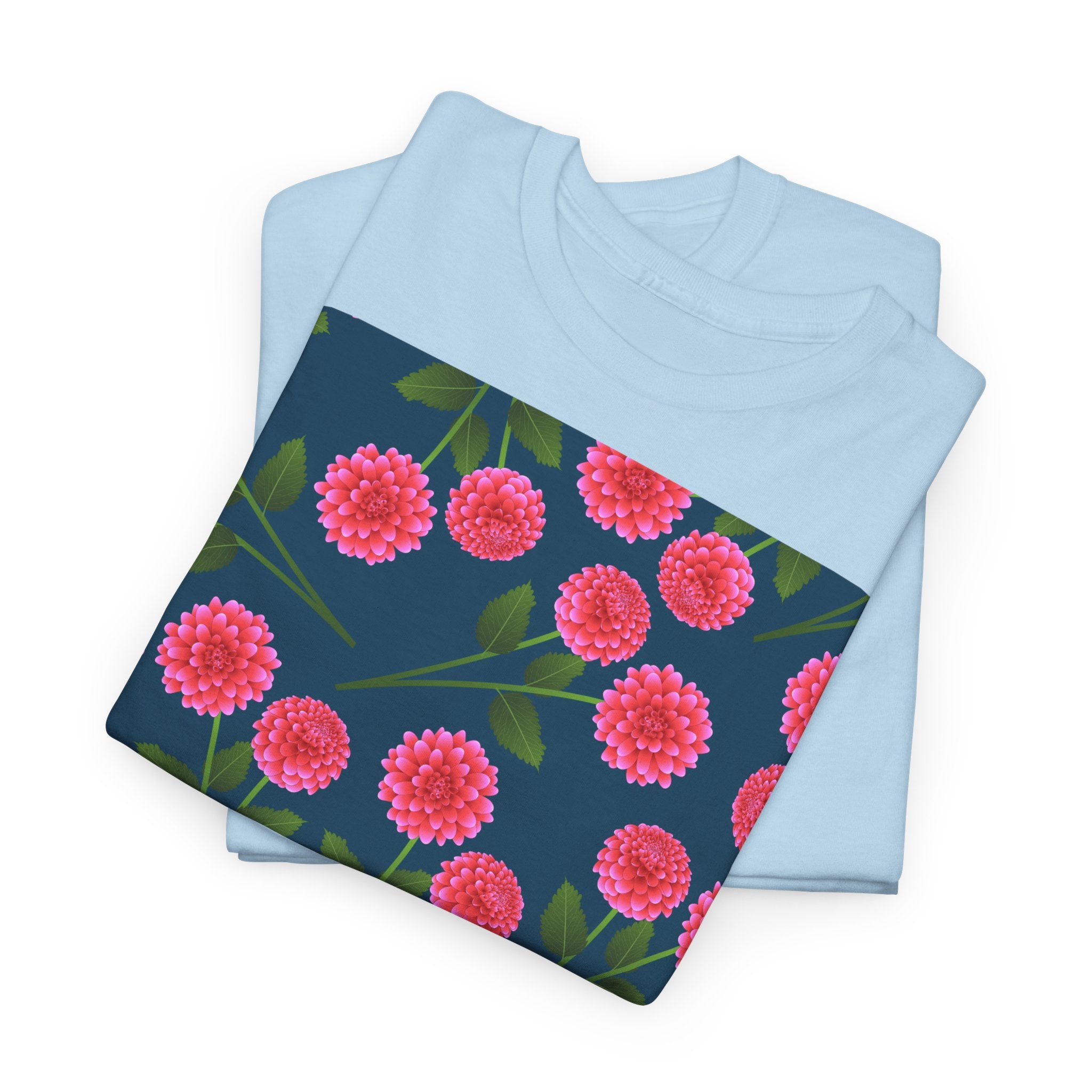 Pink Blooms Garden T-shirt - Heat Mess