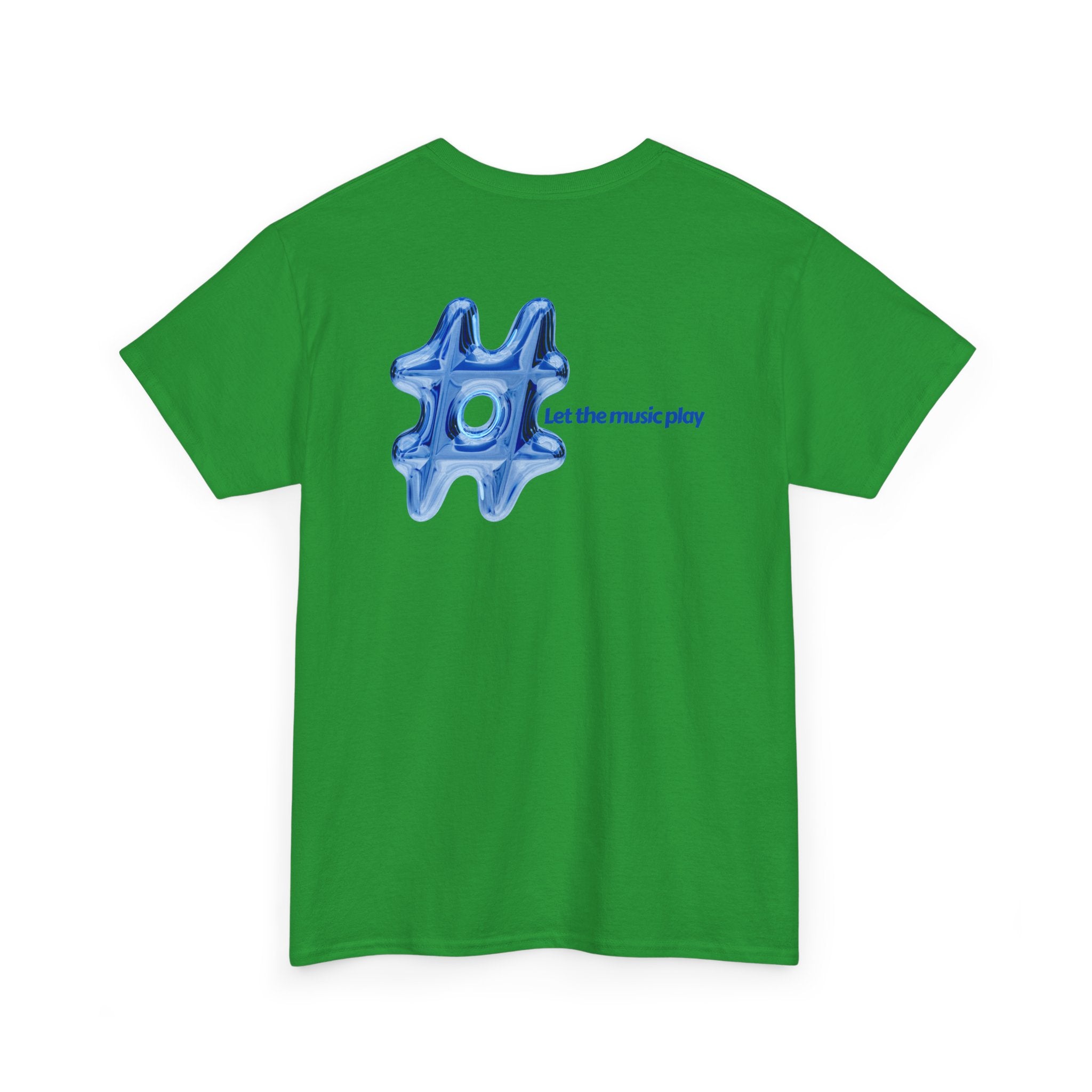 Hashtag Music "Let the music play" T-Shirt - Heat Mess