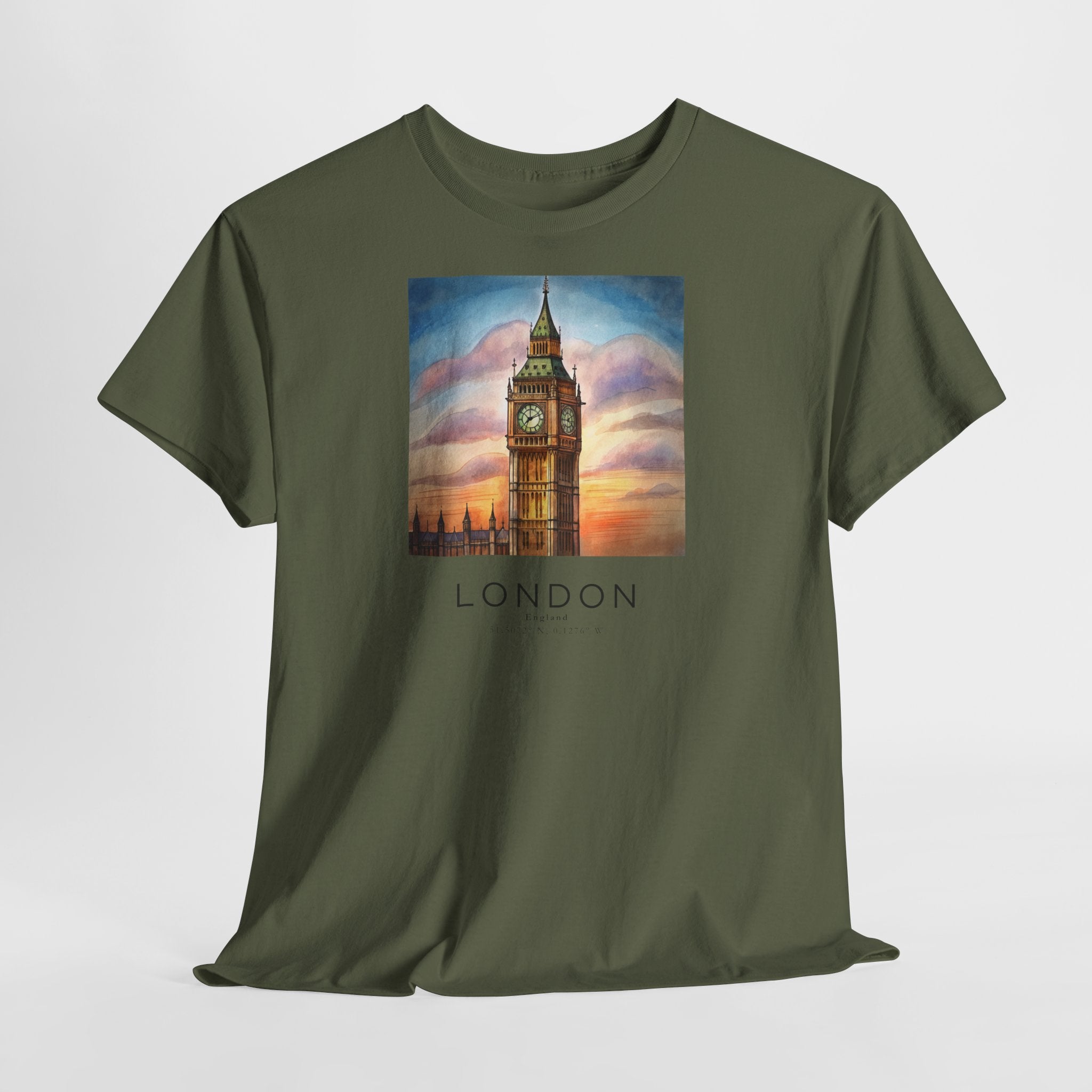 London Big Ben T-Shirt - Heat Mess