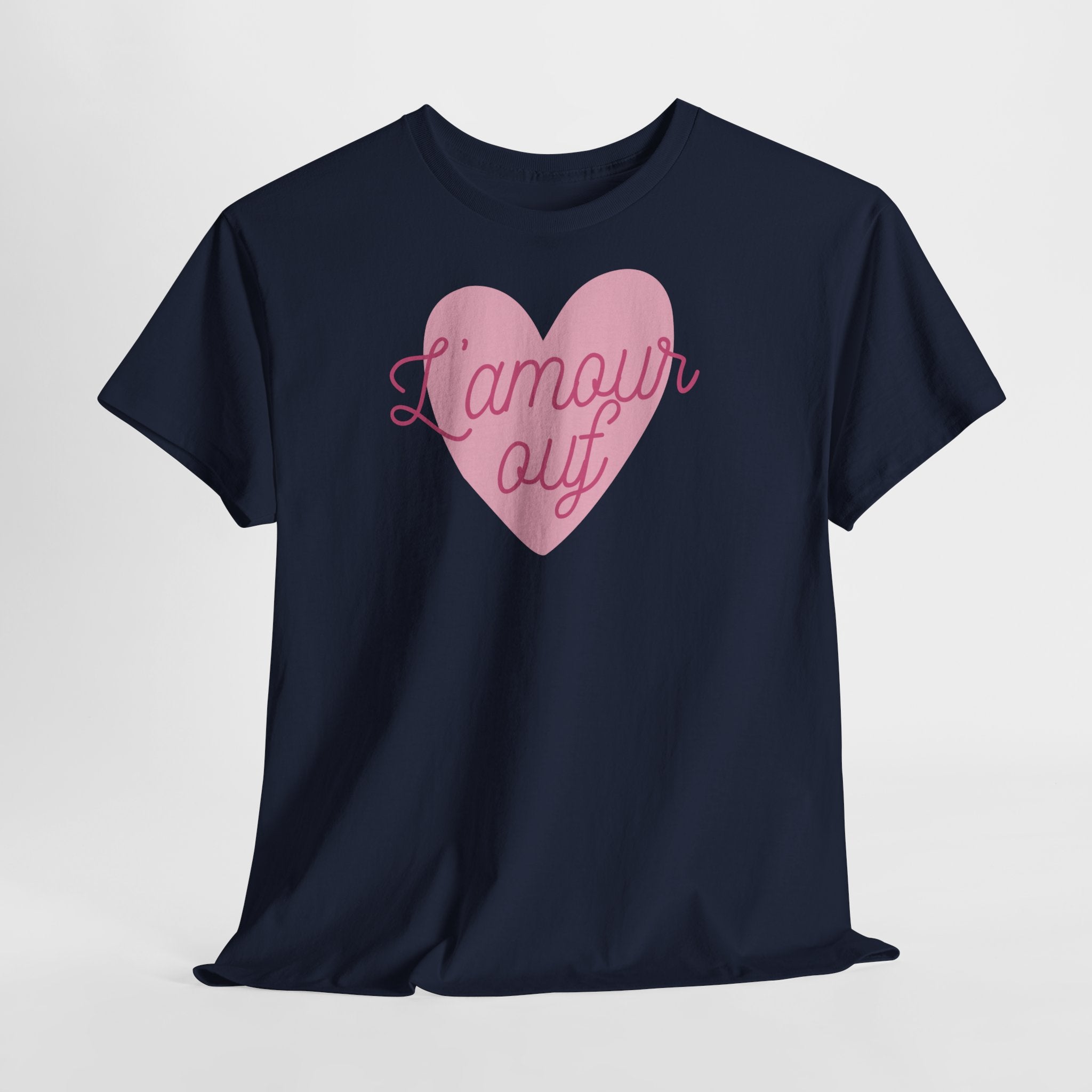 L'amour Ouf Heart T‑Shirt - Heat Mess