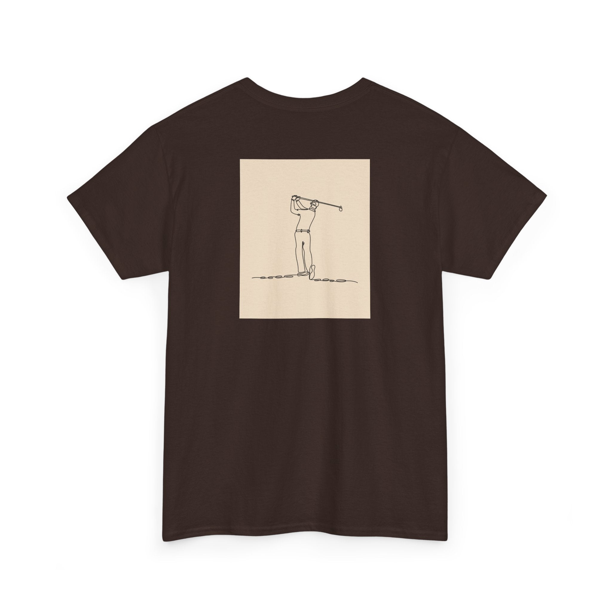 Sporty Golf Swing T‑Shirt - Heat Mess