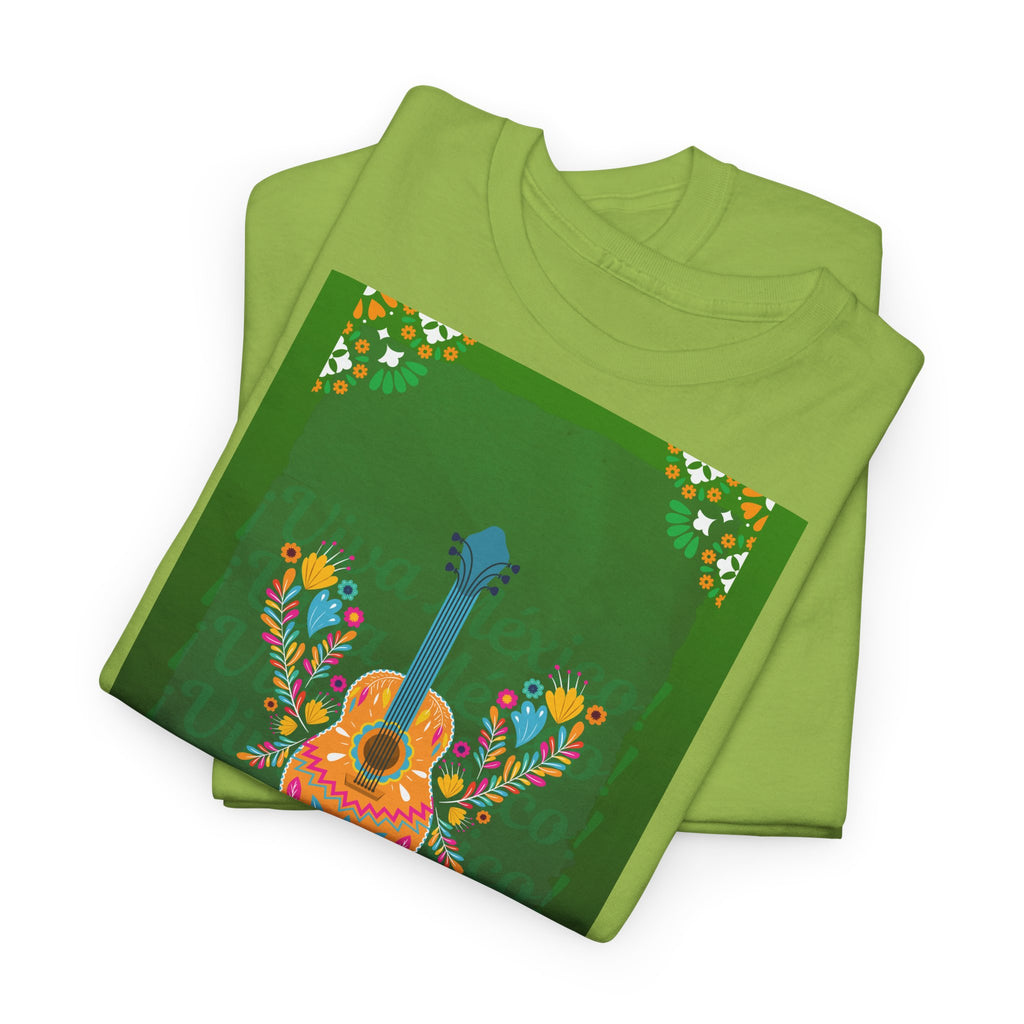 Floral Guitar T-Shirt - Heat Mess