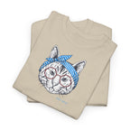 Cat with Bandana T‑Shirt - Heat Mess