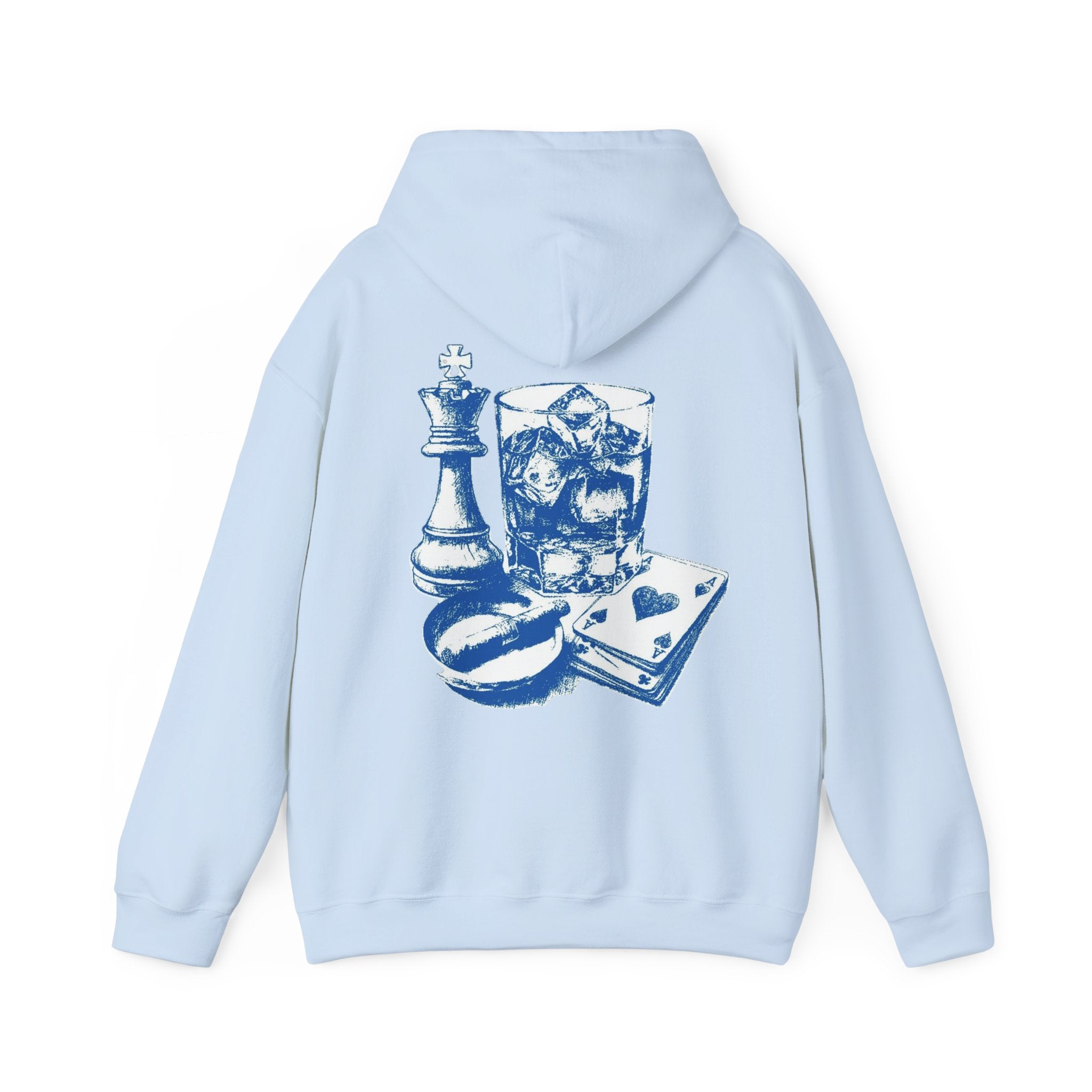 Chess & Whiskey Hoodie - Heat Mess