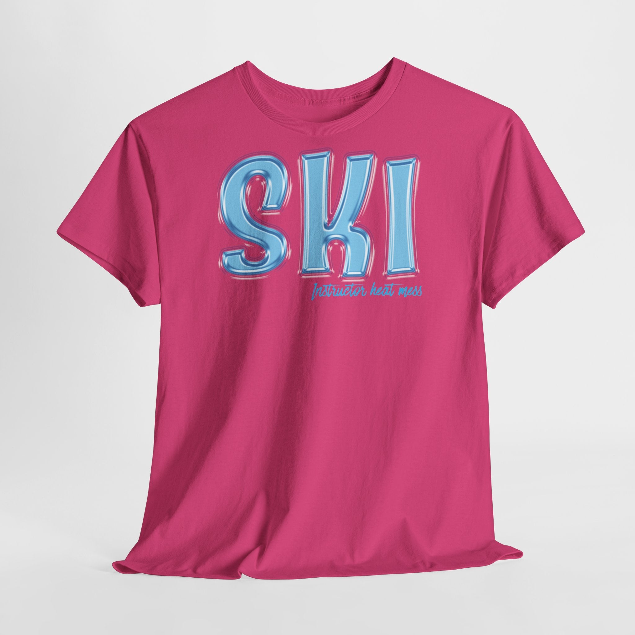 Ski Instructor T-Shirt Graphic Tee - Heat Mess